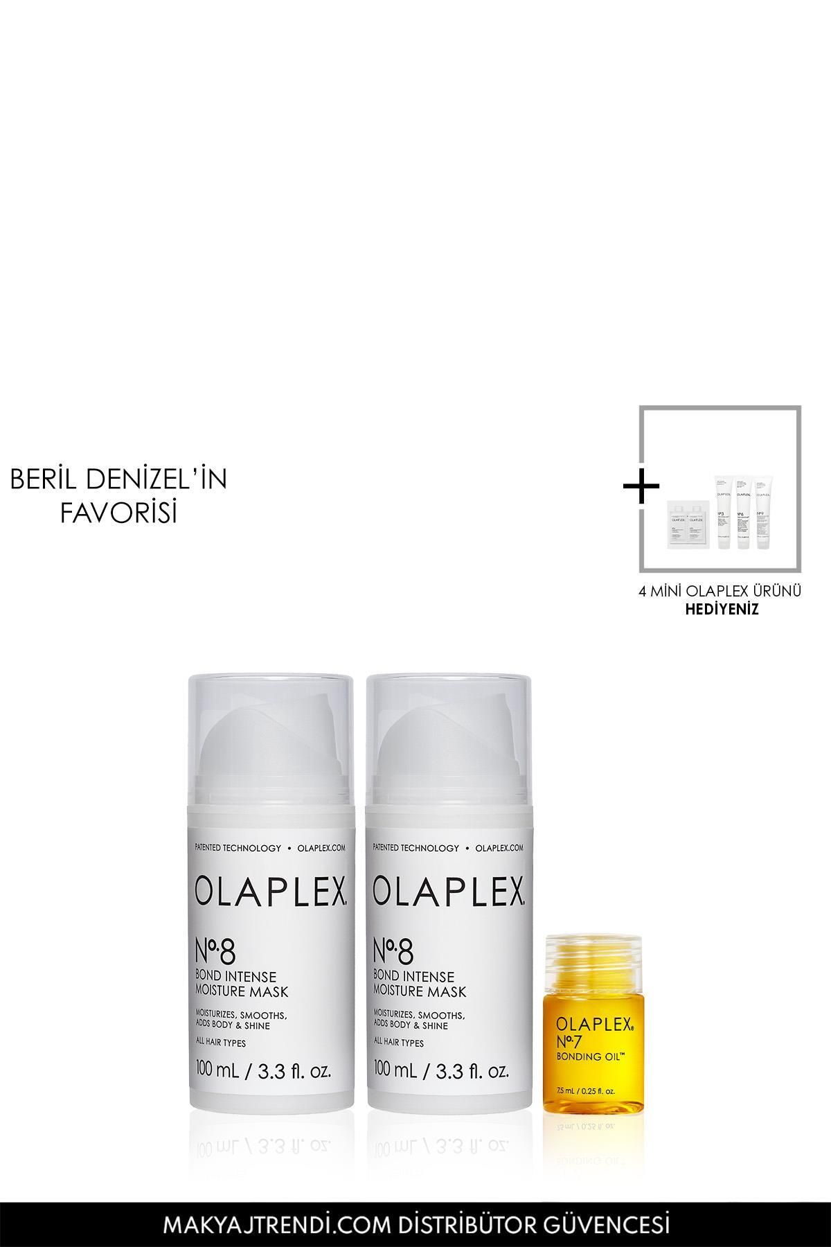ست مراقبت مو مردانه و زنانه مجموعه رطوبت تعمیر را دو برابر کنید Olaplex