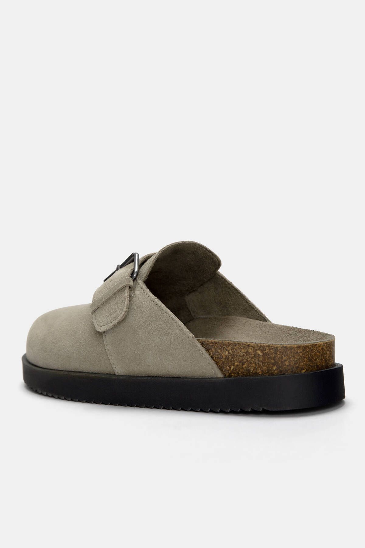 صندل چرم با سگک Pull & Bear