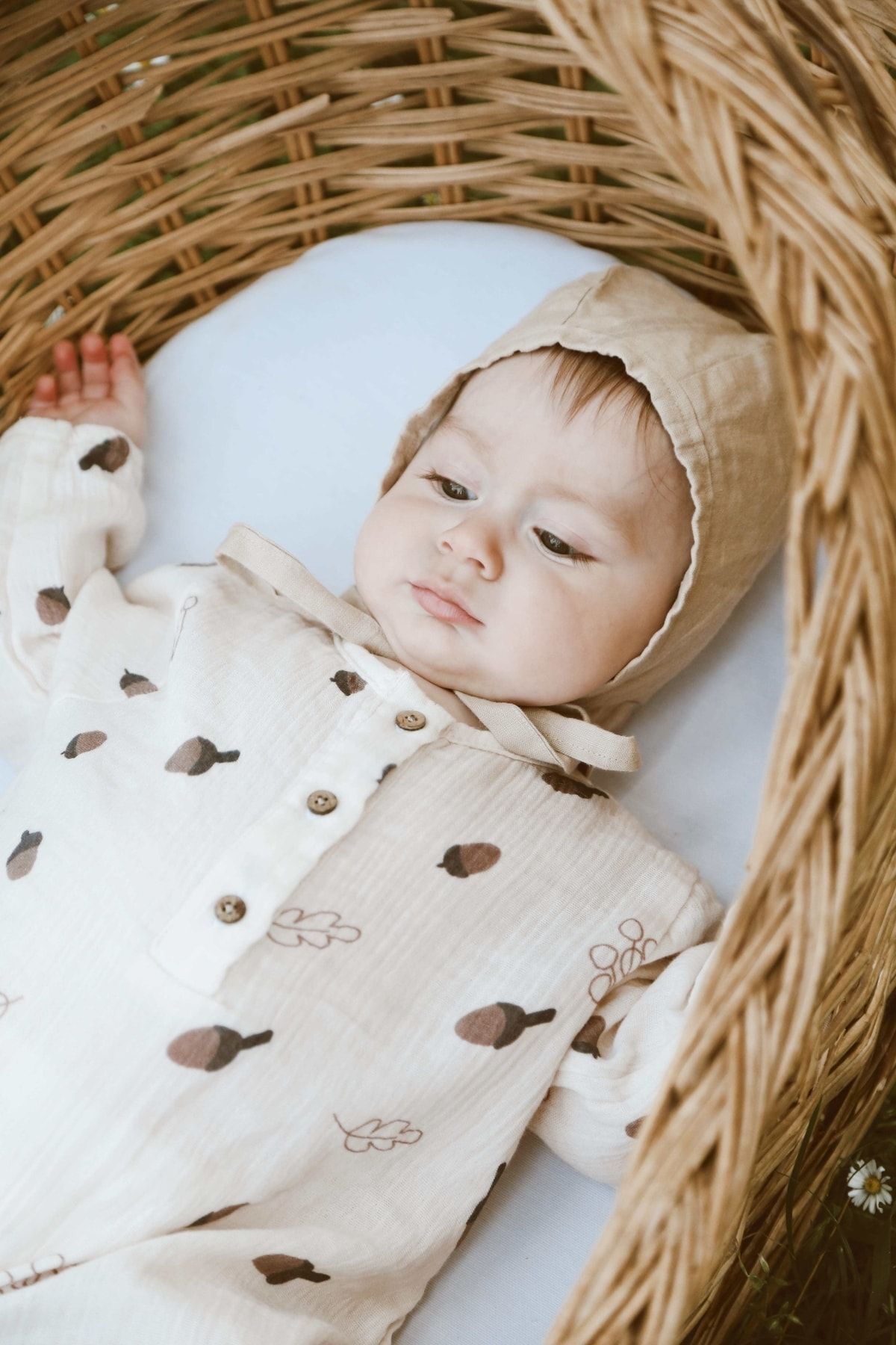 MELLS BABY-رومبير أطفال من قطن الموسلين العضوي 5