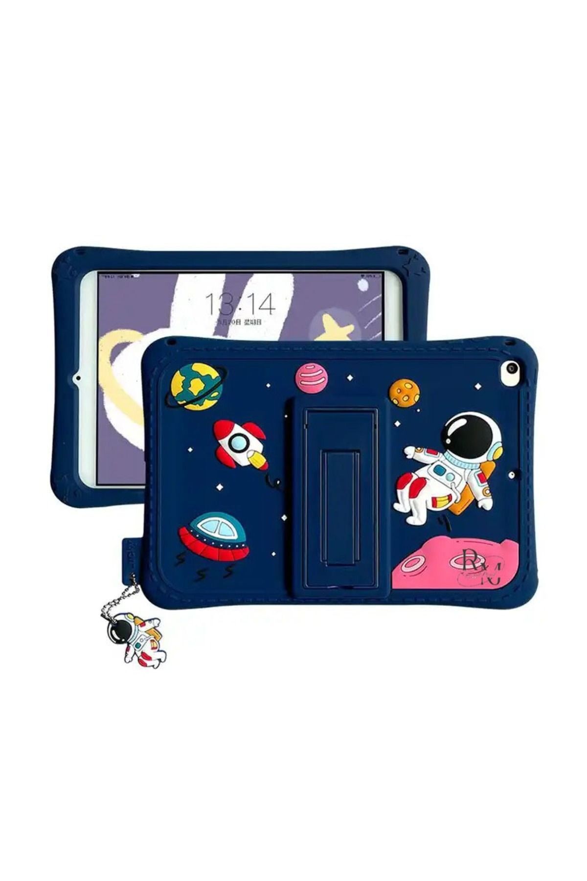 Samsung Galaxy Tab A7 Life T220/T225 Inch Compatible Case Astronaut Tablet Rear Child Pouch