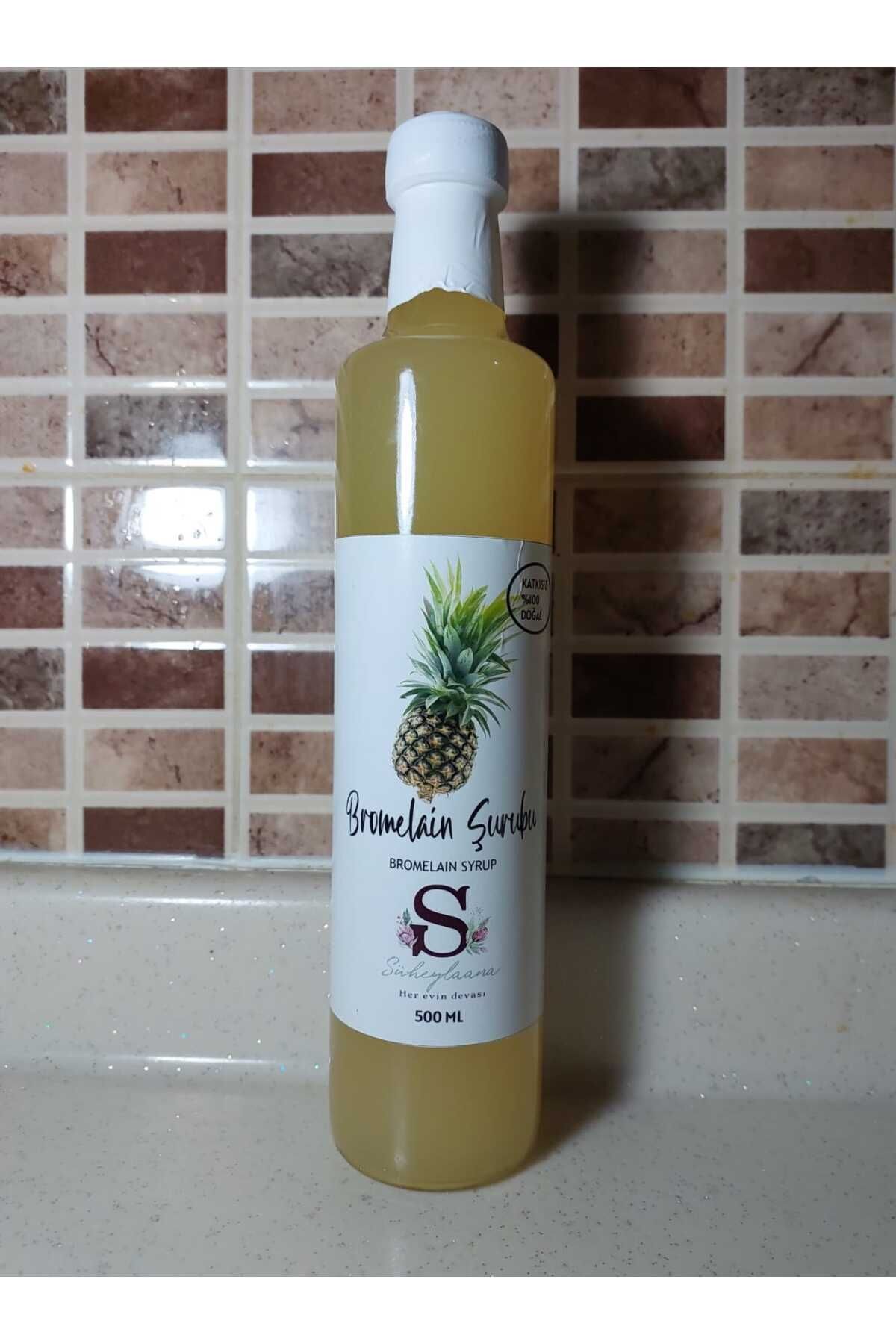 Süheylaana Bromelain Ananas Içeren Detox Şurubu 500 Ml
