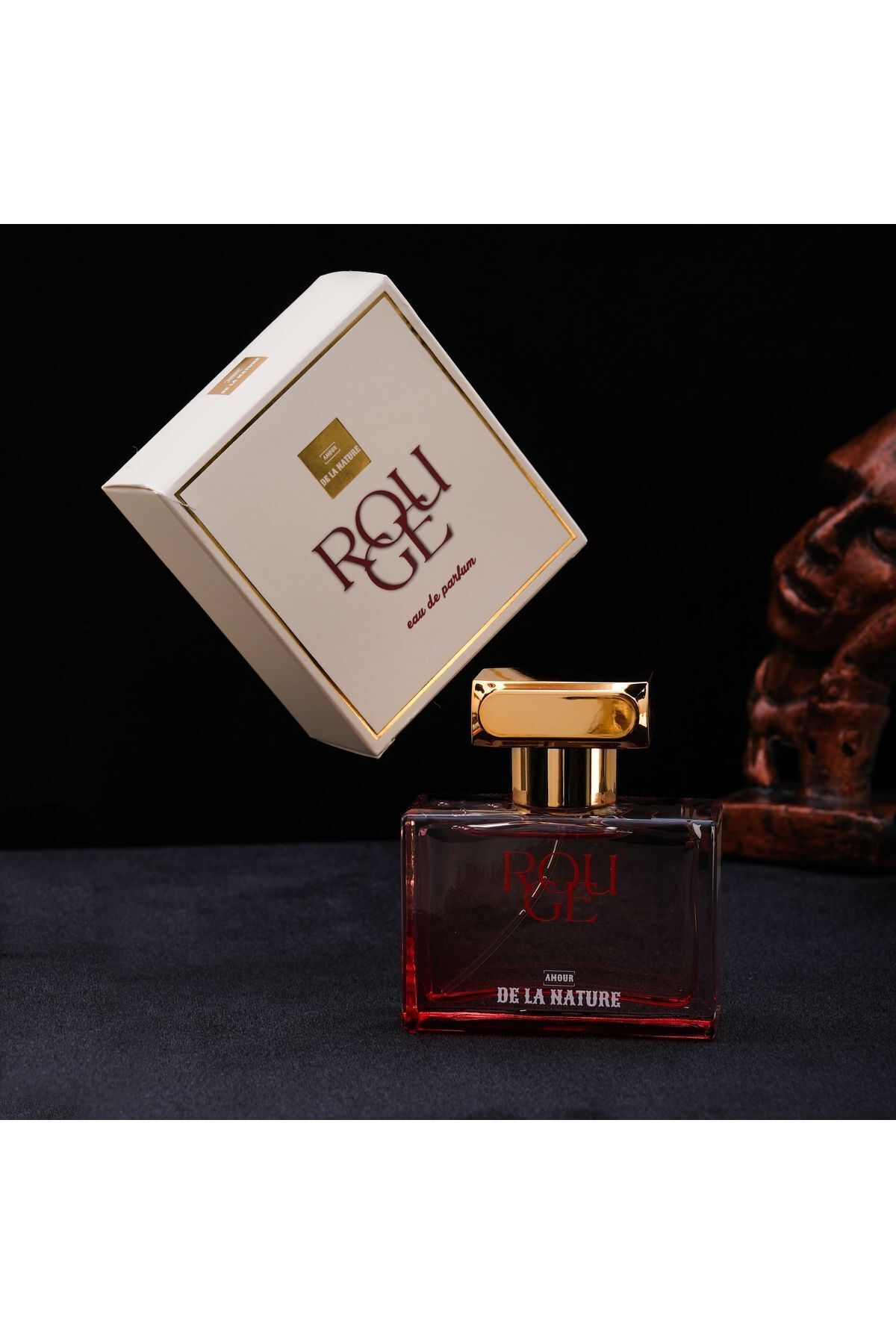 عطر زنانه Rouge – رایحه‌ای اغواکننده با ترکیب وانیل و یاس AMOUR DE LA NATURE