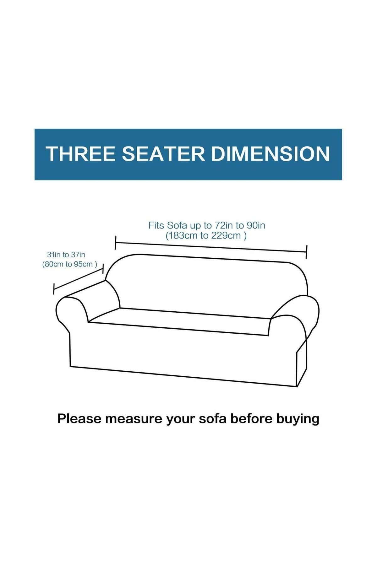 elgeyar-Flexible Jacquard Sofa and Sofa - Bar Patterned, Skirtless 3+3+1+1 Set 3