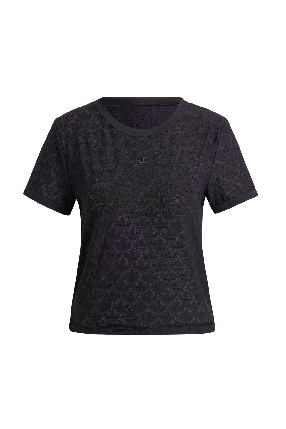 adidas Fashion Monogram Lace Crop Ti ort Fiyat Yorumlar Trendyol