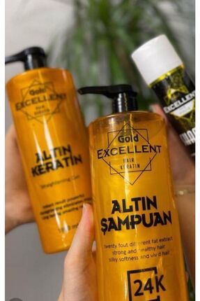 GOLD EXCELLENT Altın Keratin-altın Şampuan