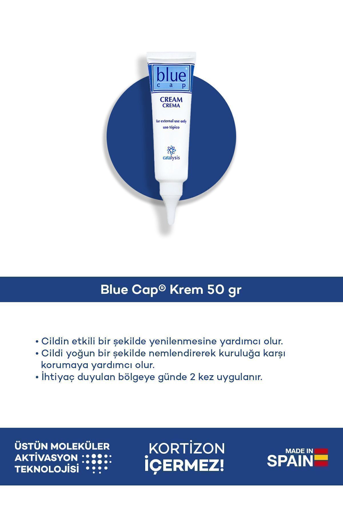 Blue Cap 50g Non Cortison Cream Trendyol