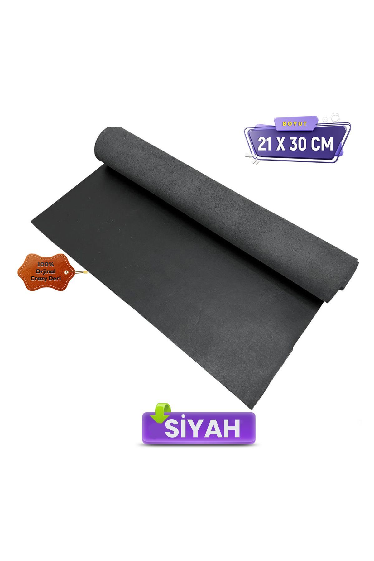Crazy Piece Leather 21 x 30 cm Leather Hobby Crazy Leather Genuine Leather Piece