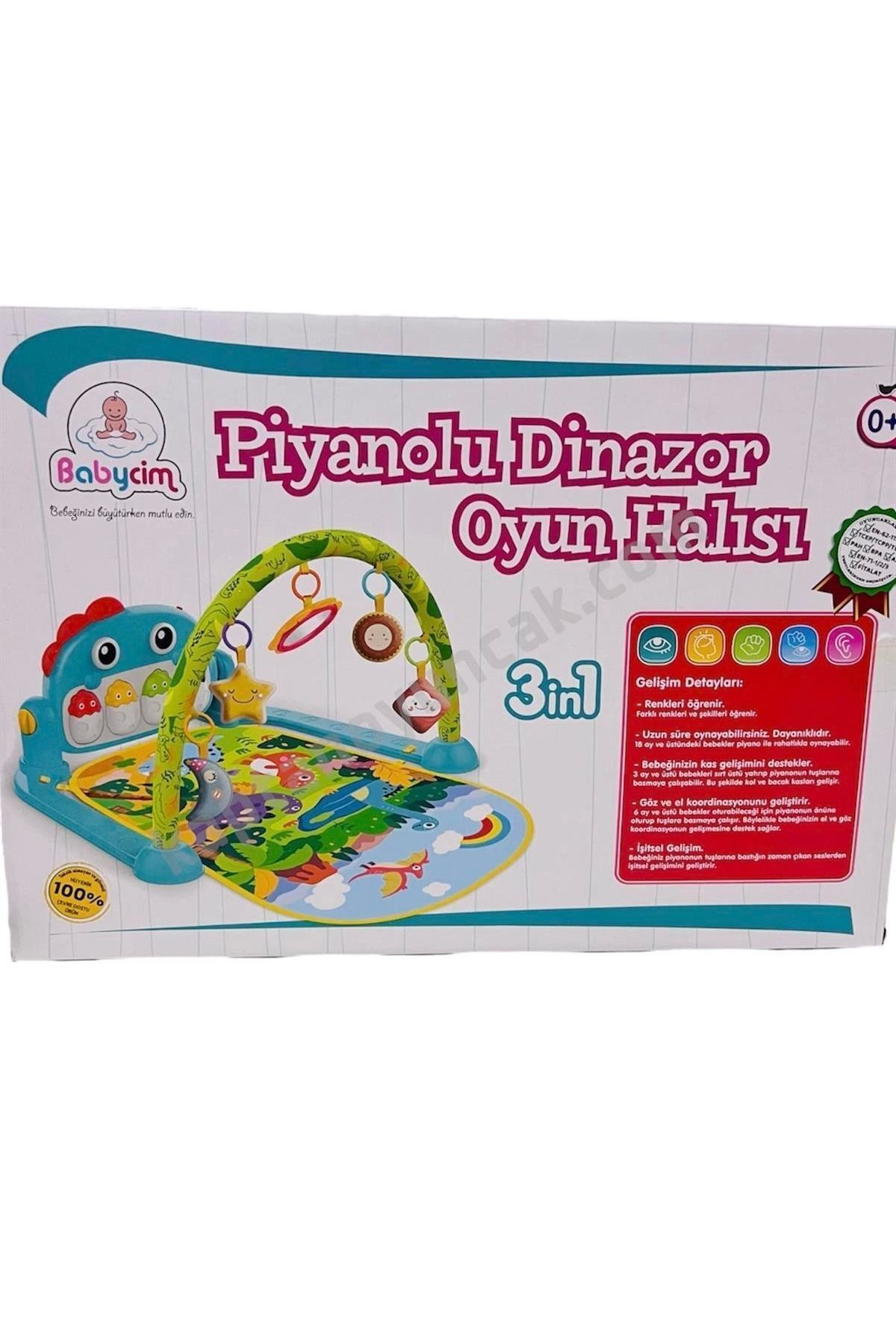 gnsstore PİYANOLU DİNOZOR OYUN HALISI fotoğrafı 2 (önizleme)