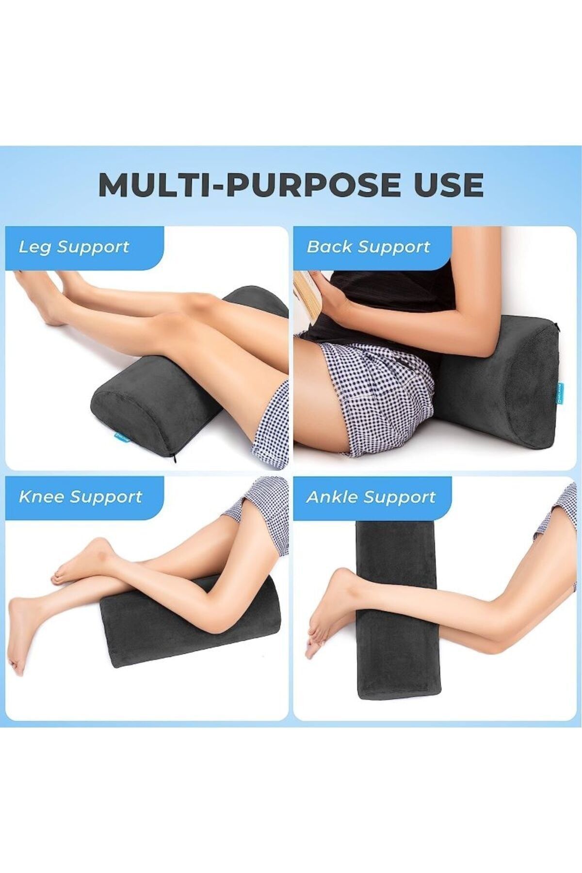 Genel Markalar ÇOK AMAÇLI BAŞ BOYUN DİZ BACAK VE SIRT DESTEK YASTIĞI