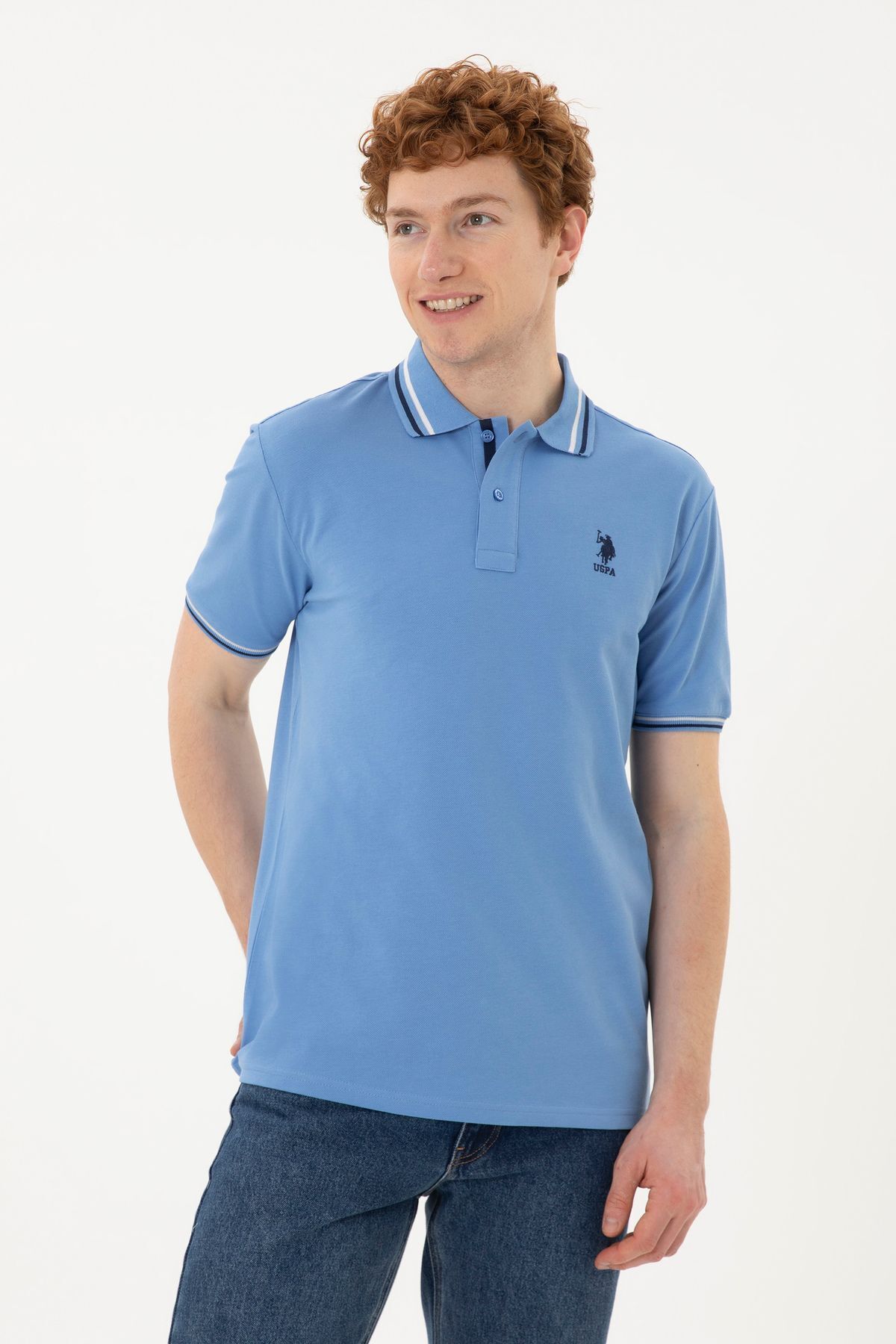 پولوشرت مردانه یو اس پولو | 1003129 U.S. Polo Assn. - Image 3