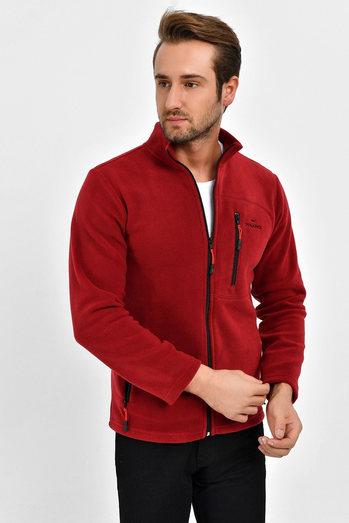 ژاکت مردانه بورگوندی Dynamo | 6544 اورجینال - تصویر 2