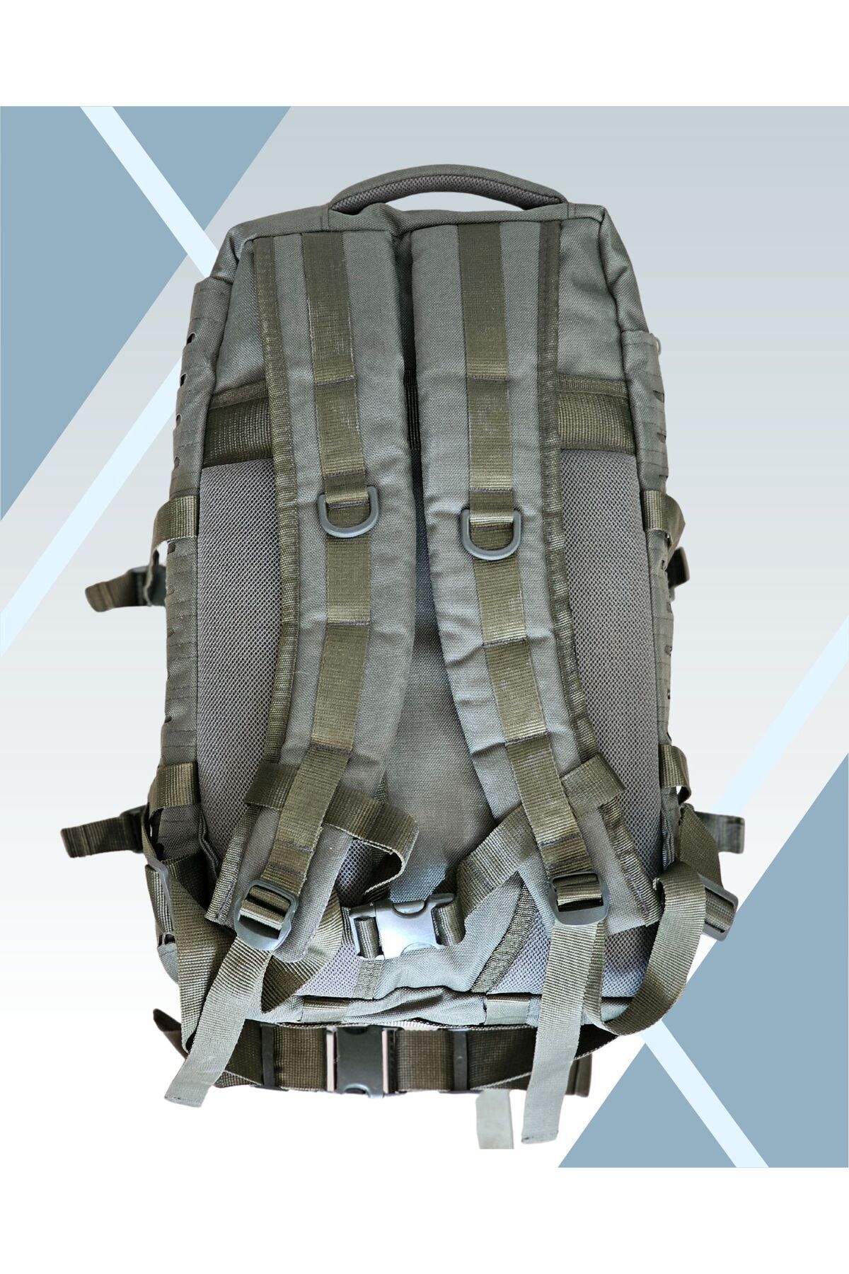 کوله پشتی زنانه خاکی ASDAĞ | ASDLAZER اورجینال - تصویر 2