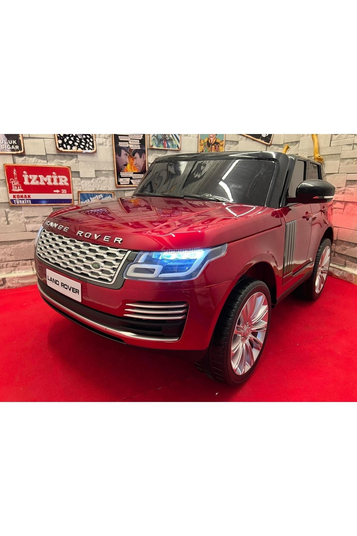 SUATESÇOCUKOTOGALERİSİ Range Rover Mega Boy Lisanslı Bordo 2022