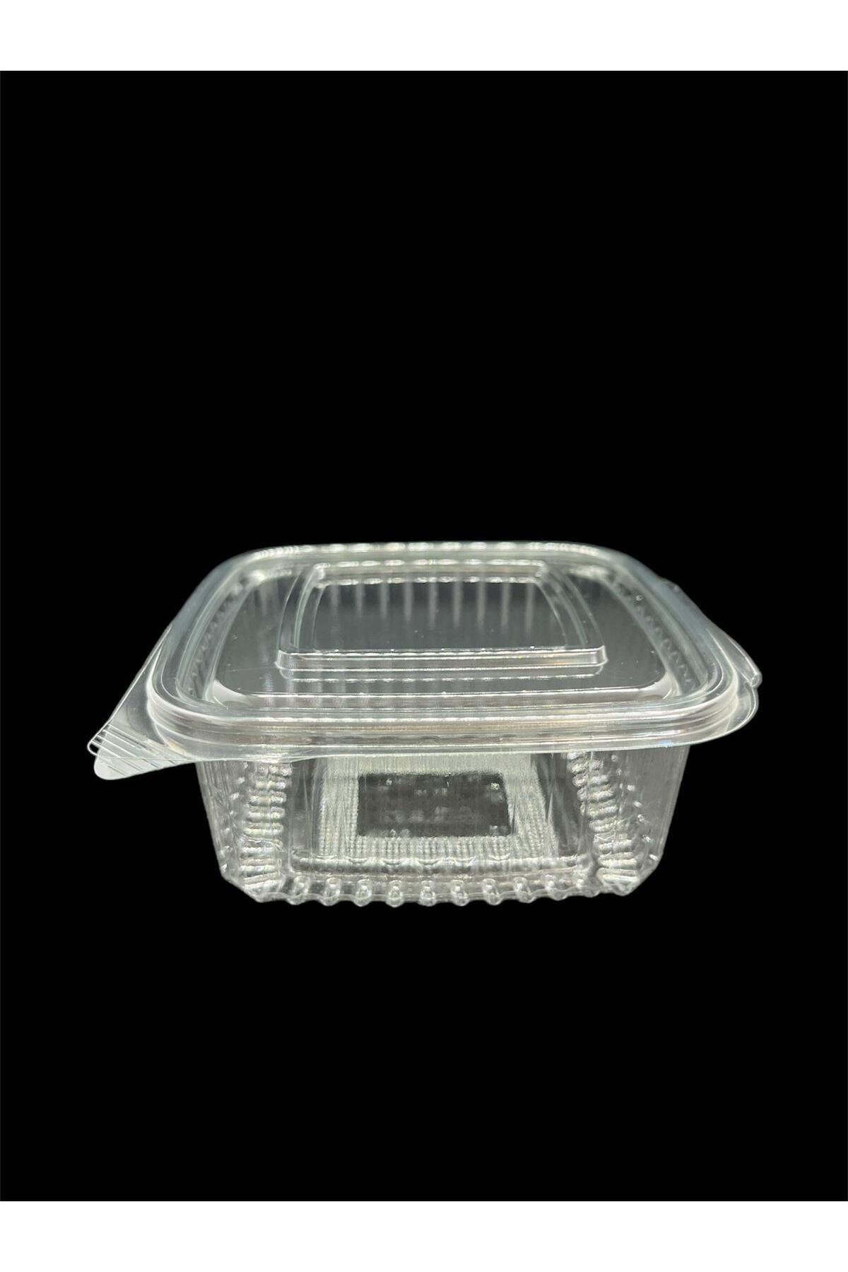 25 adet plastik sızdırmaz kap 375 gr plastik kapaklı kase — Koksal Pack — Saklama Kabı (3)