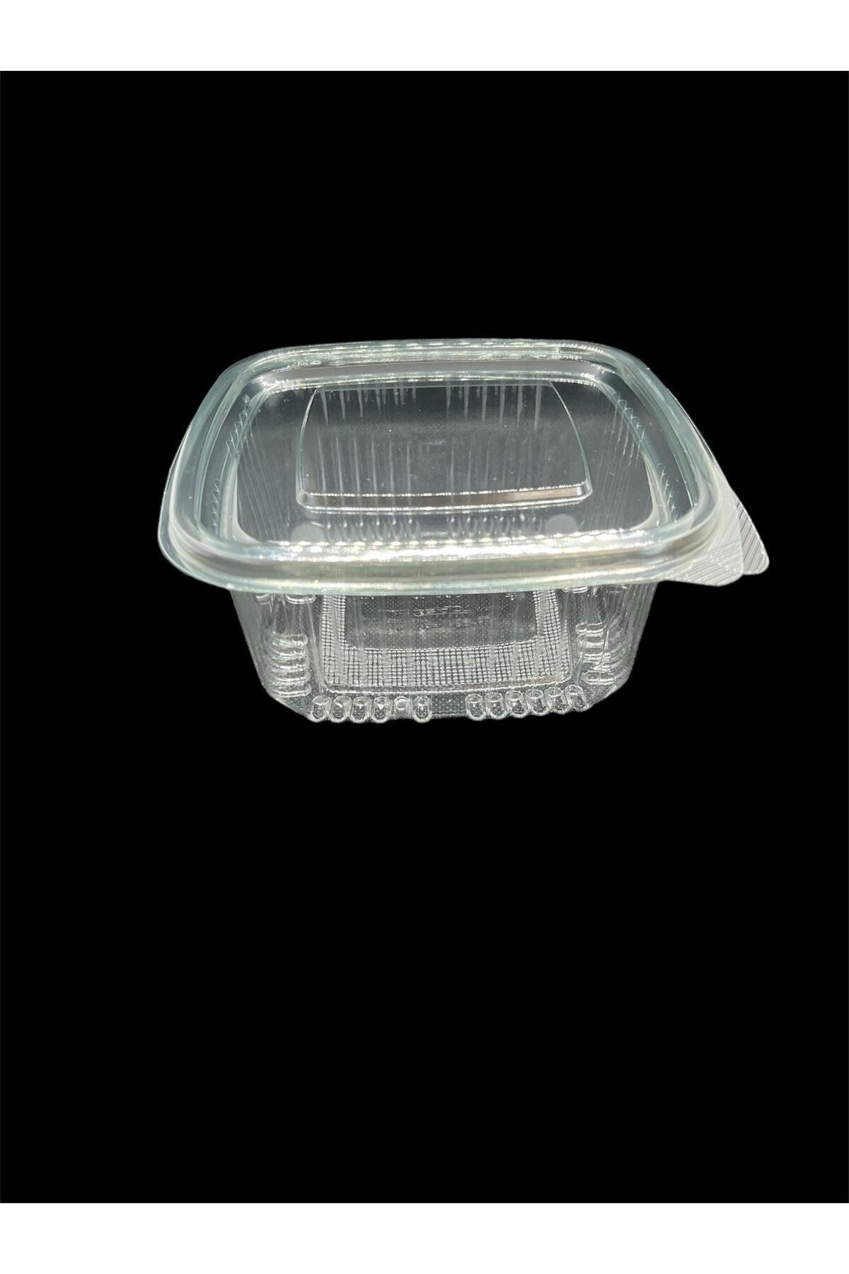 25 adet plastik sızdırmaz kap 375 gr plastik kapaklı kase — Koksal Pack — Saklama Kabı