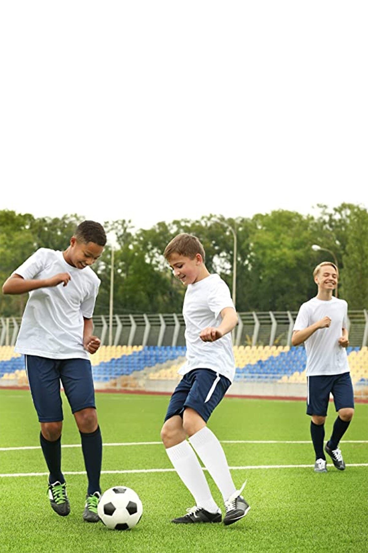 Tosima-33-39 Copii Șosetă Fotbal Covor Meci Șosetă Conch Fotbal Jambiere 4
