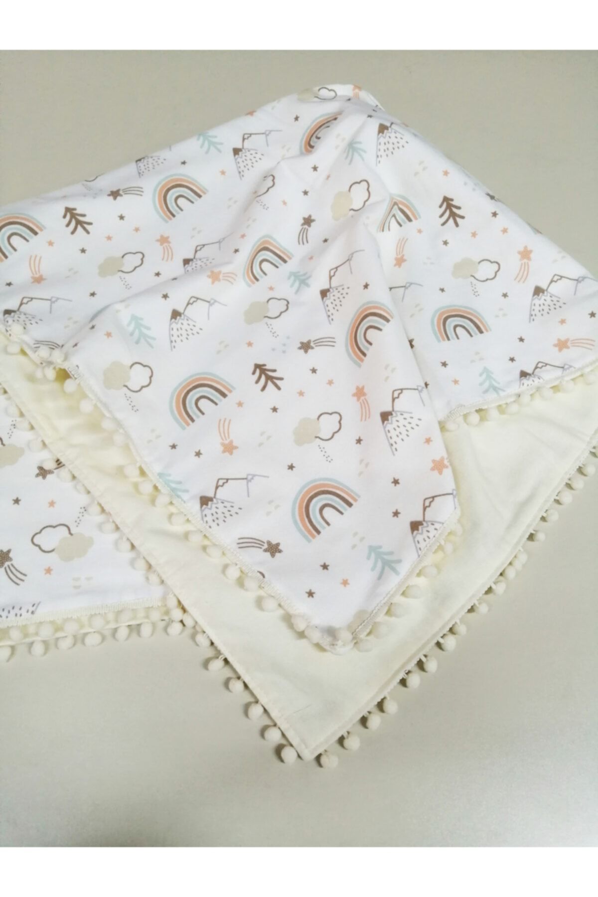 Babies Dream Pazen Battaniye 110x110 Xl Ölçülerinde 100% Pamuk