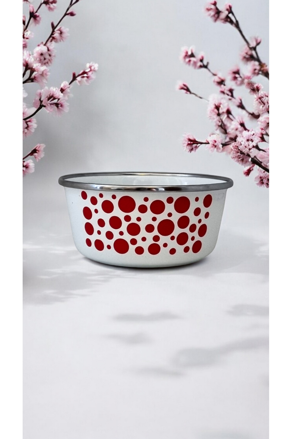 Emaye çorba hoşaf çok amaçlı kase 12 cm