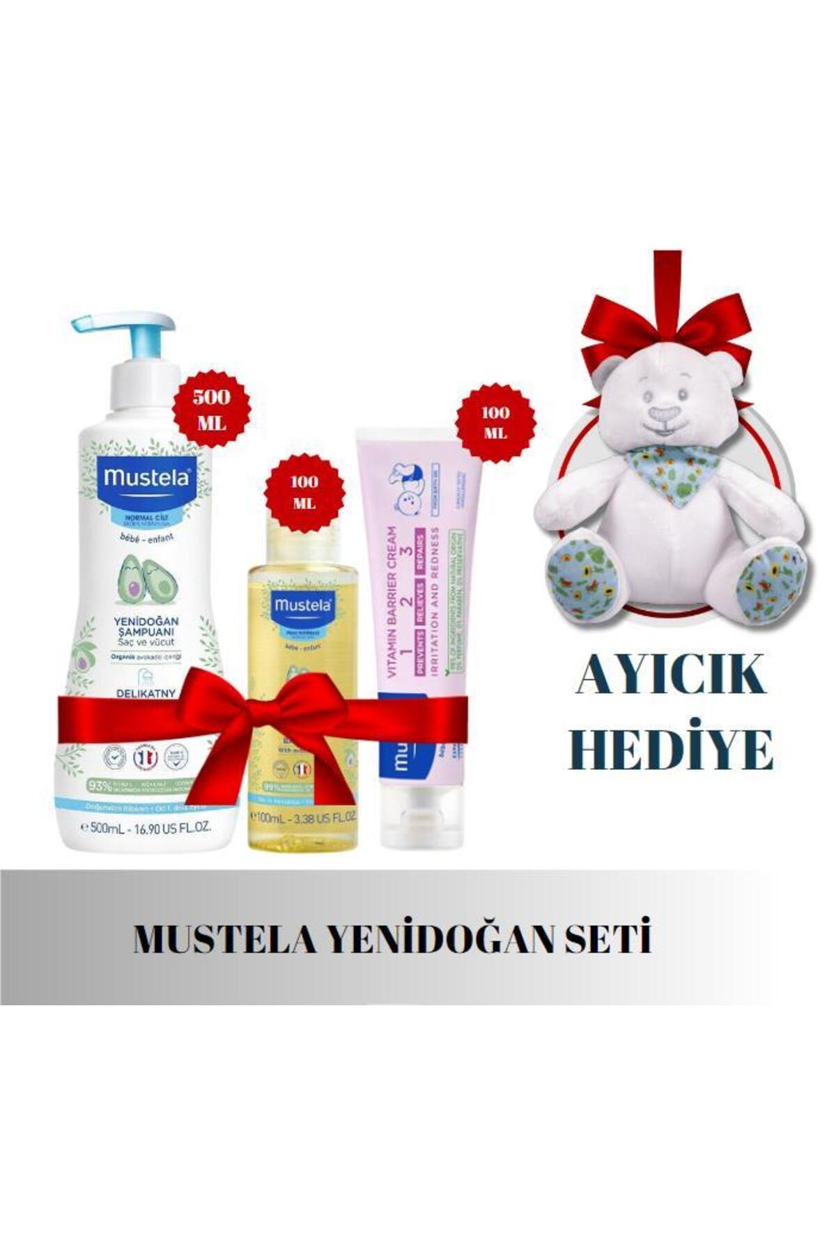 Mustela Yenidoğan Set AYICIK HEDİYELİ