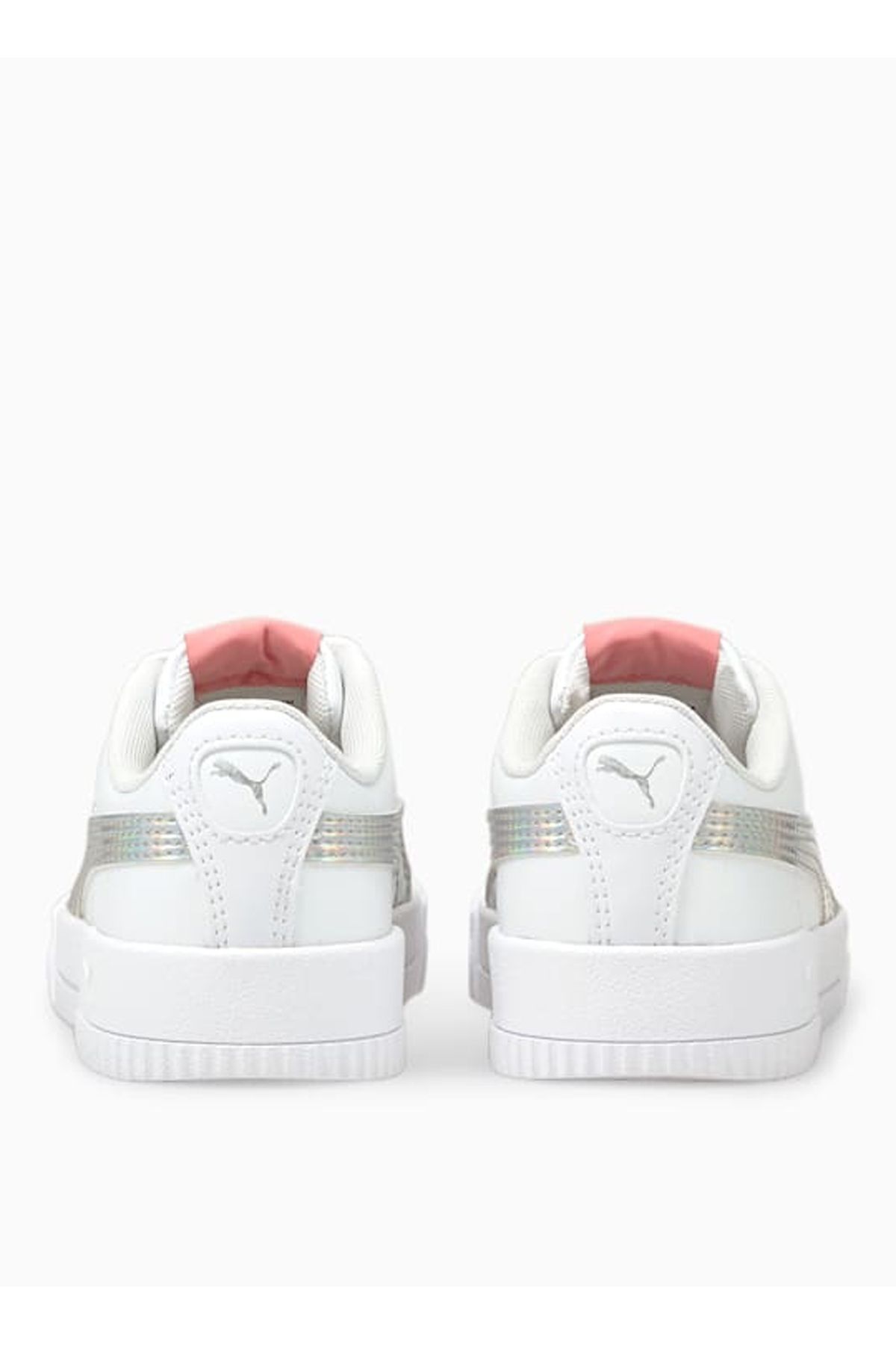 کفش پیاده روی سفید زنانه زنان پوست در حال 38089601 CARINA RAINBOW PS Puma