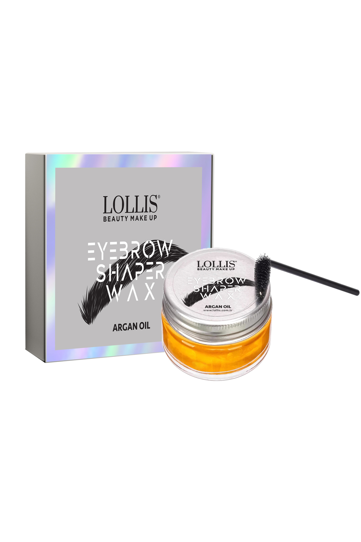تثبیت کننده ابرو  نارنجی Lollis | eyebrowshaper wax 30 ml اورجینال - تصویر 4