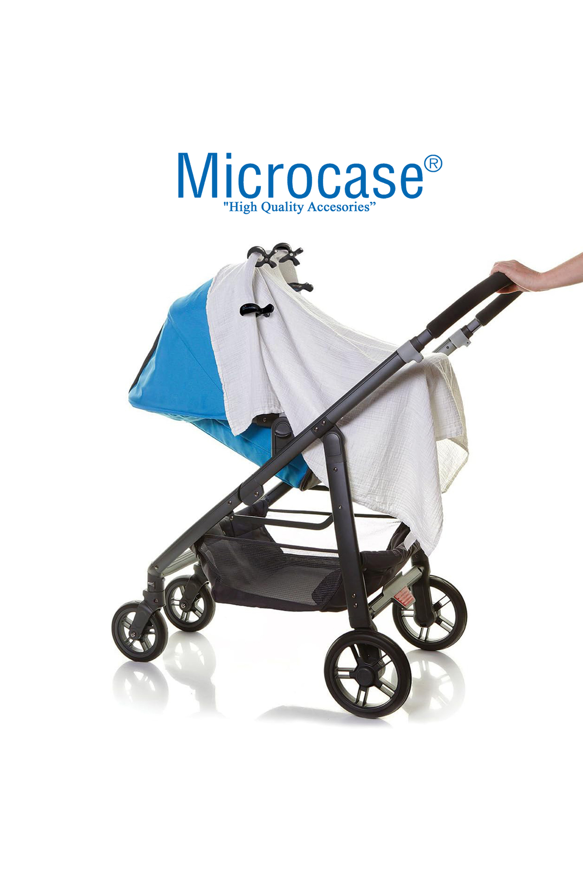 Microcase Bebek Arabası Battaniye Havlu Puset Tutucu Çok Amaçlı Kıskaçlı Mandal -AL4537 4 adet fotoğrafı 3 (önizleme)