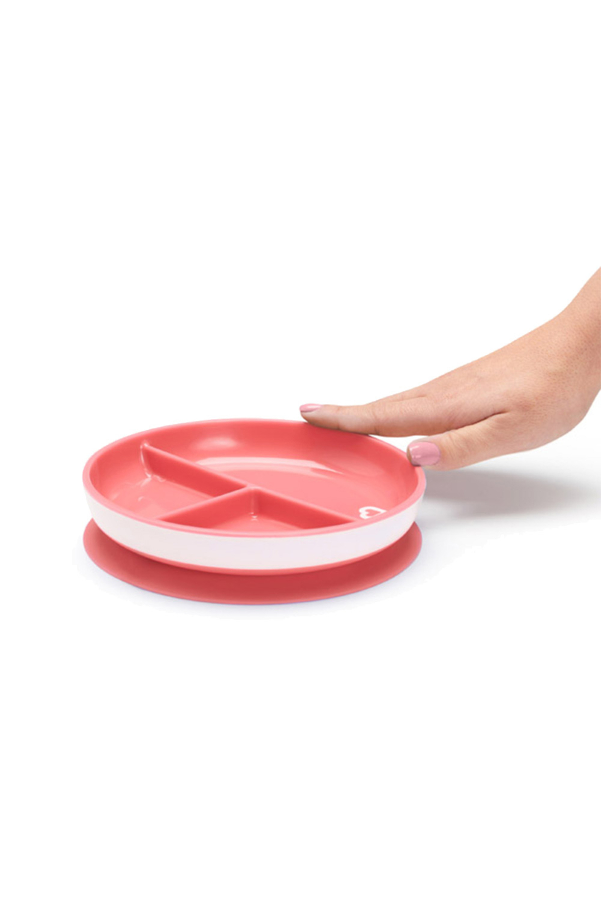 Munchkin Sabit Vakumlu Beslenme Tabağı & Mucize 360 Alıştırma Bardağı 6AY+ PEMBE&PEMBE 2li paket fotoğrafı 3 (önizleme)