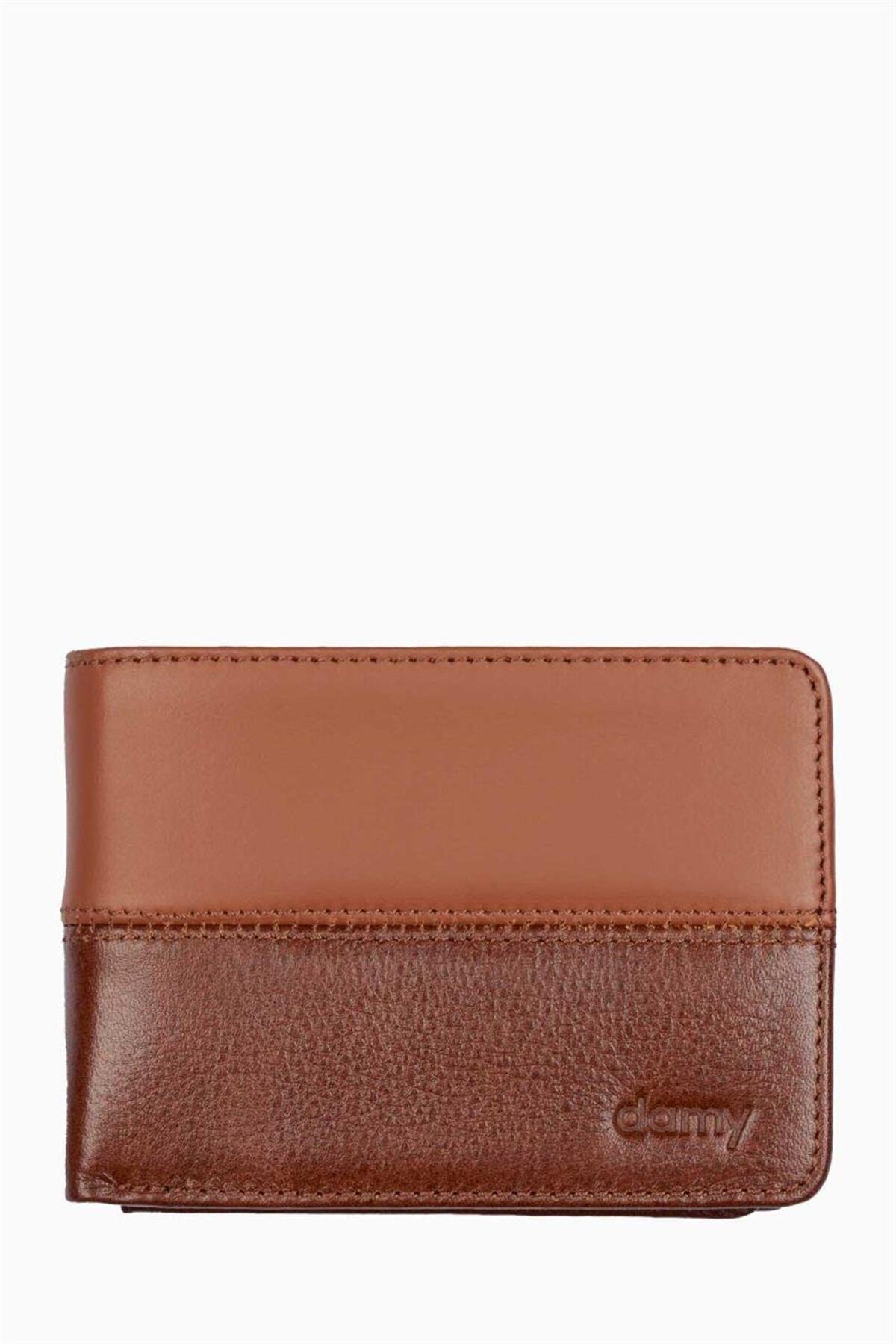 کیف پول مردانه چرمی و کارت مقدس 315 تابا DAMY