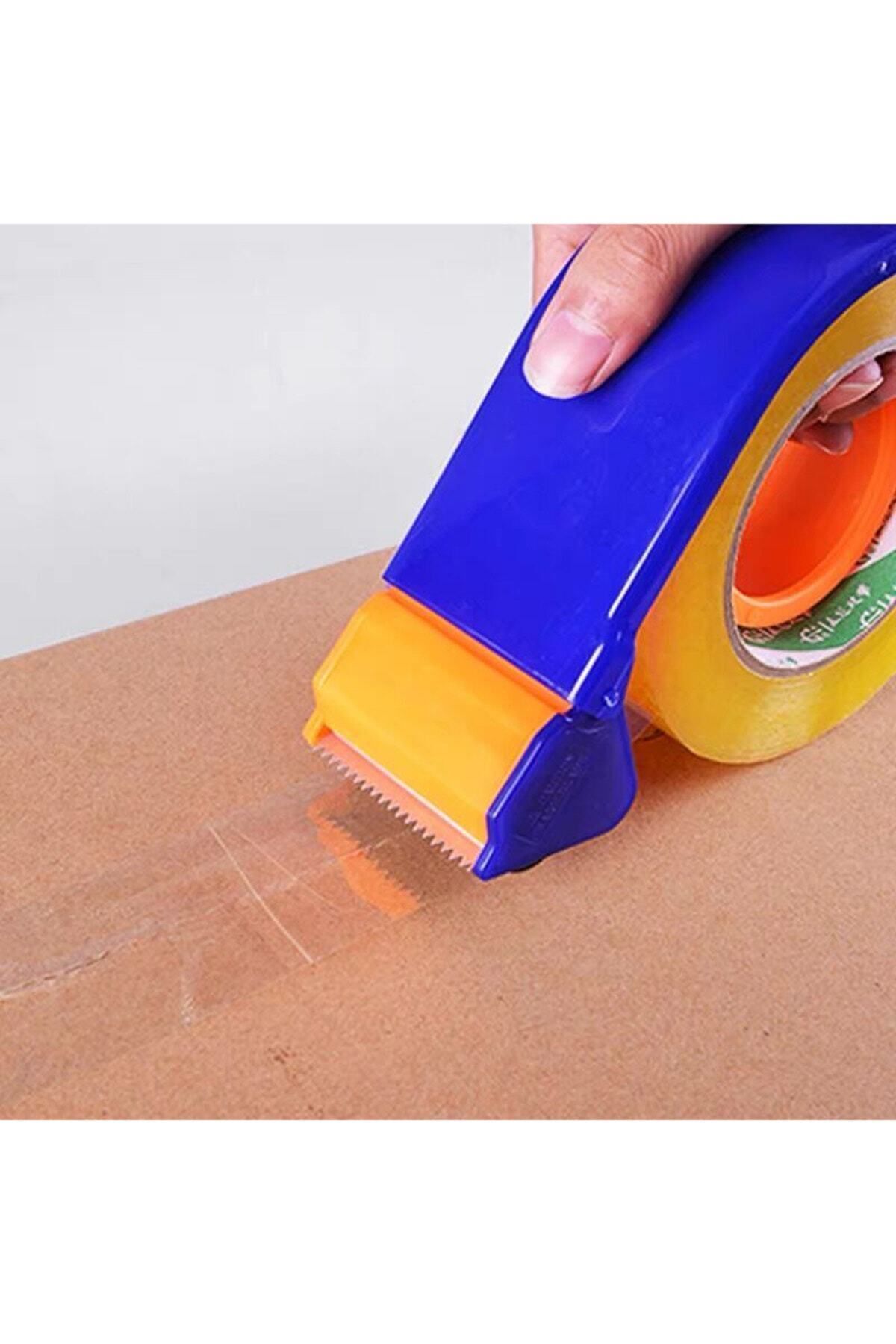 ToXA-12 Pcs 45X100 Clear Acrylic Duct Tape - Real Net, 100 Meter Wrap Strong Unbreakable Tape 7
