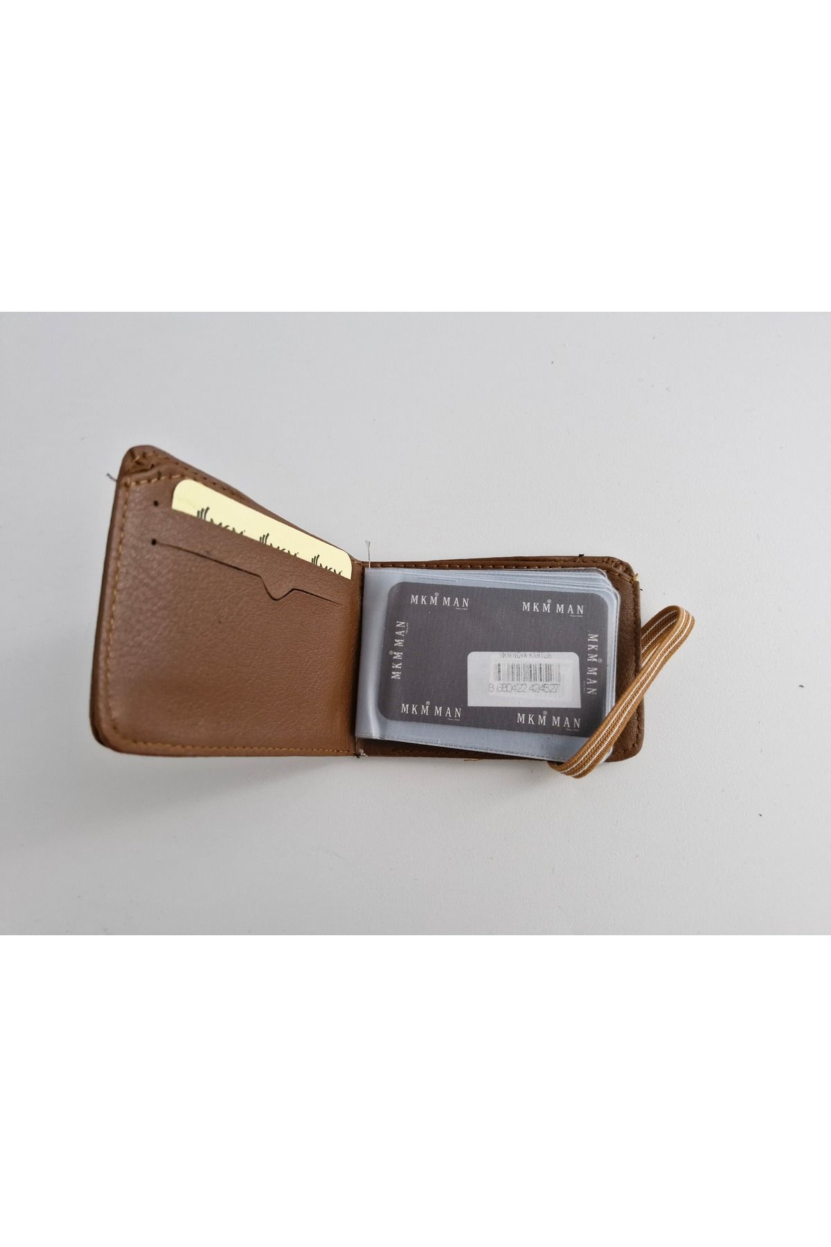 firdevsi hobi-Card Holder Wallet with Horizontal Rubber Housing 4