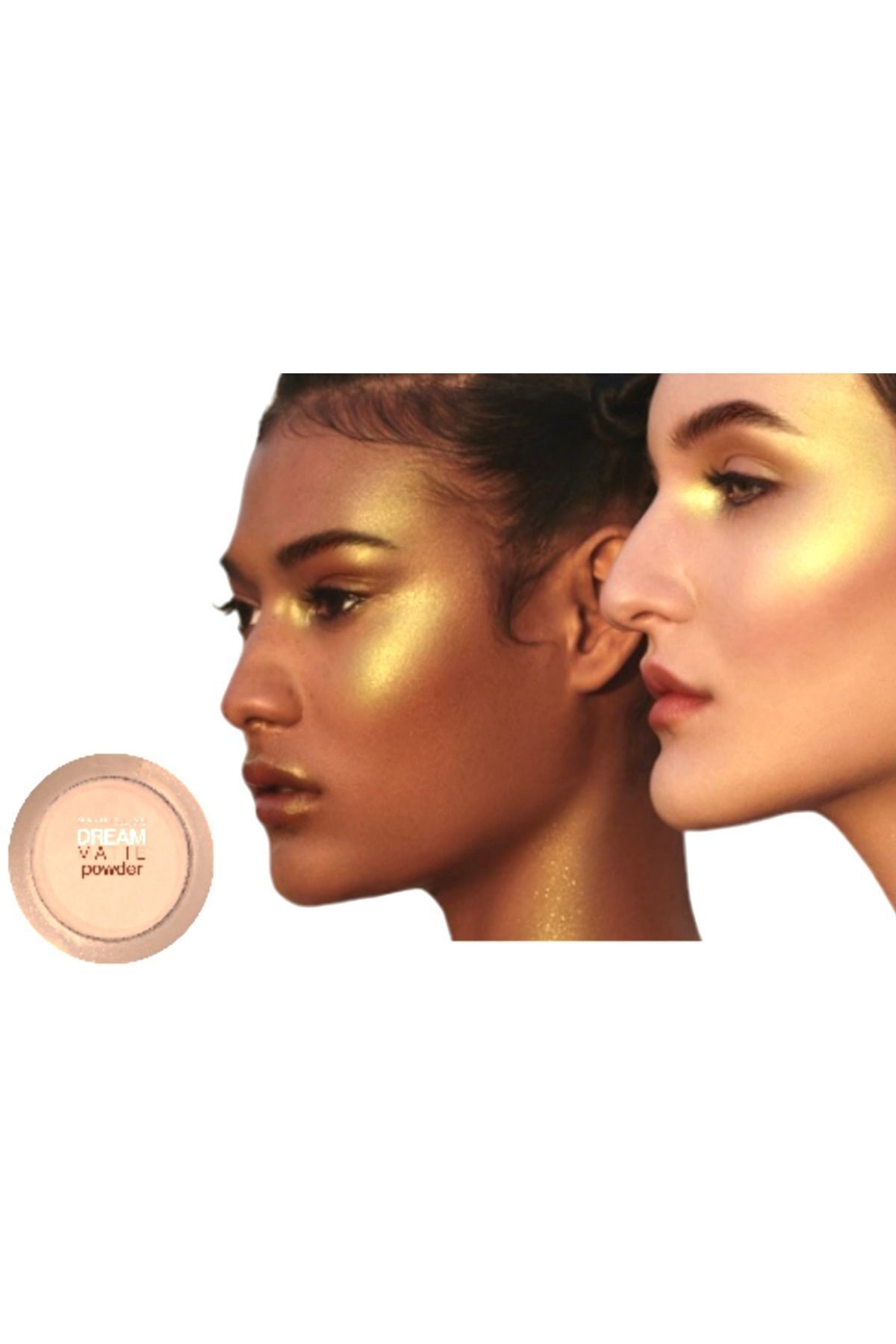 Maybelline New York-Maybelline Dream Matte Powder 03 - Golden Beige Makeup Base 6