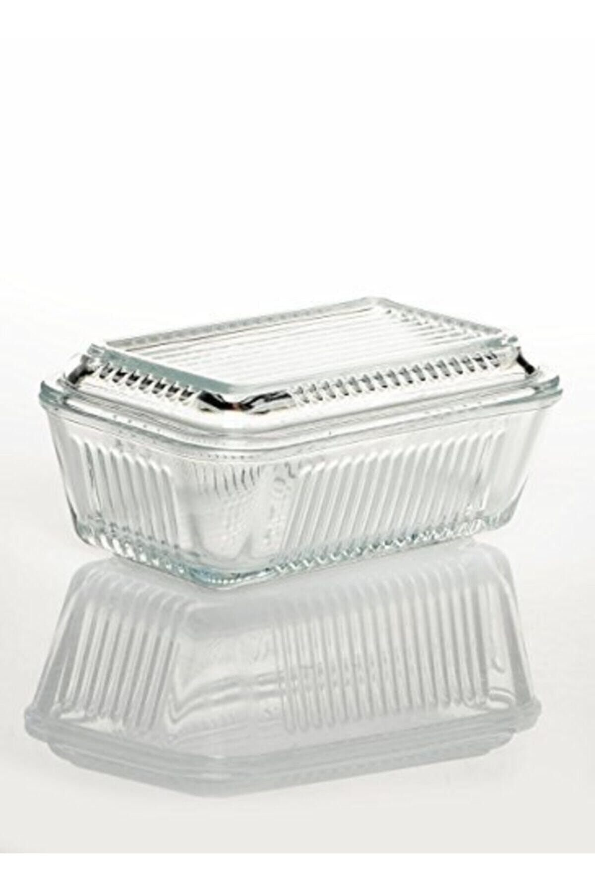 Paşabahçe-Storage Container Without Compartments, 3 Pieces for Jam, Honey, Breakfast 3