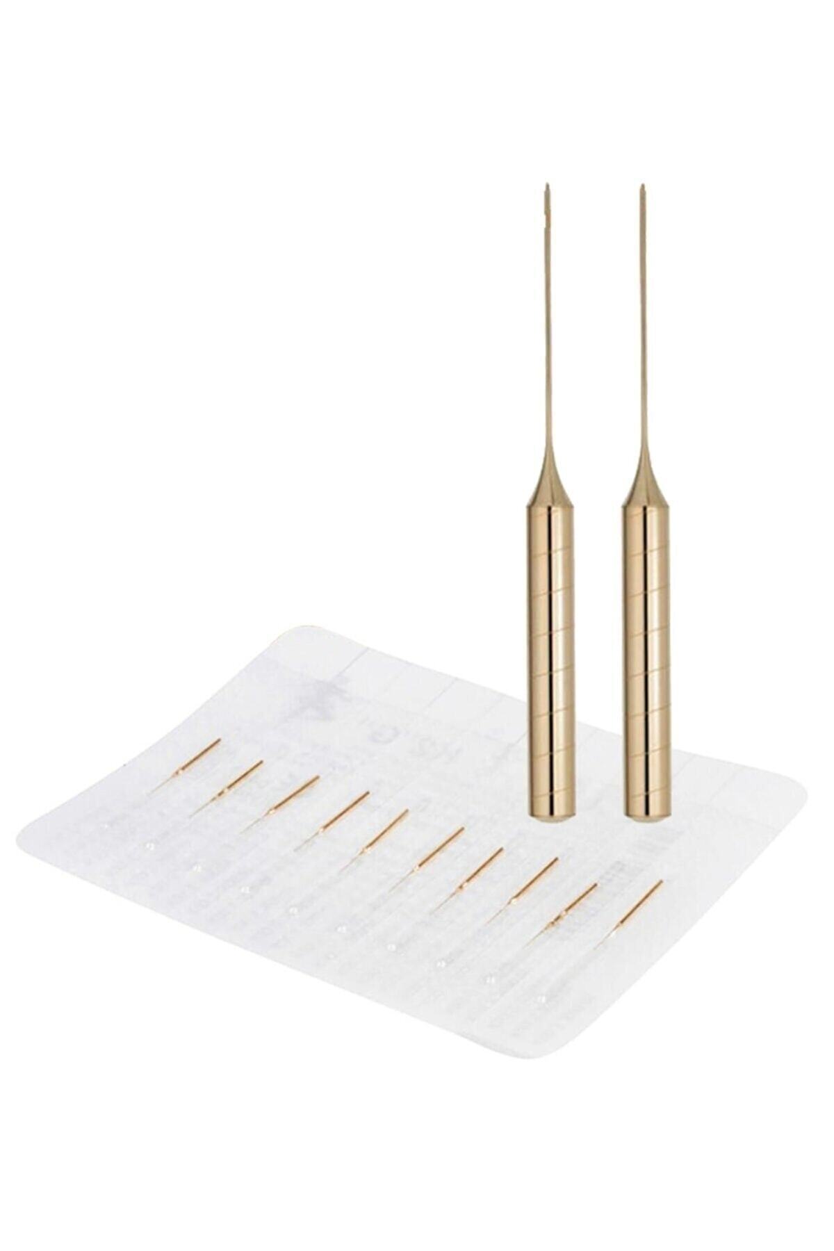 mr infinity K3 Altın Epilasyon Iğnesi 10 Adet Orijinal K3 Gold Iğneli Epilasyon Iğnesi