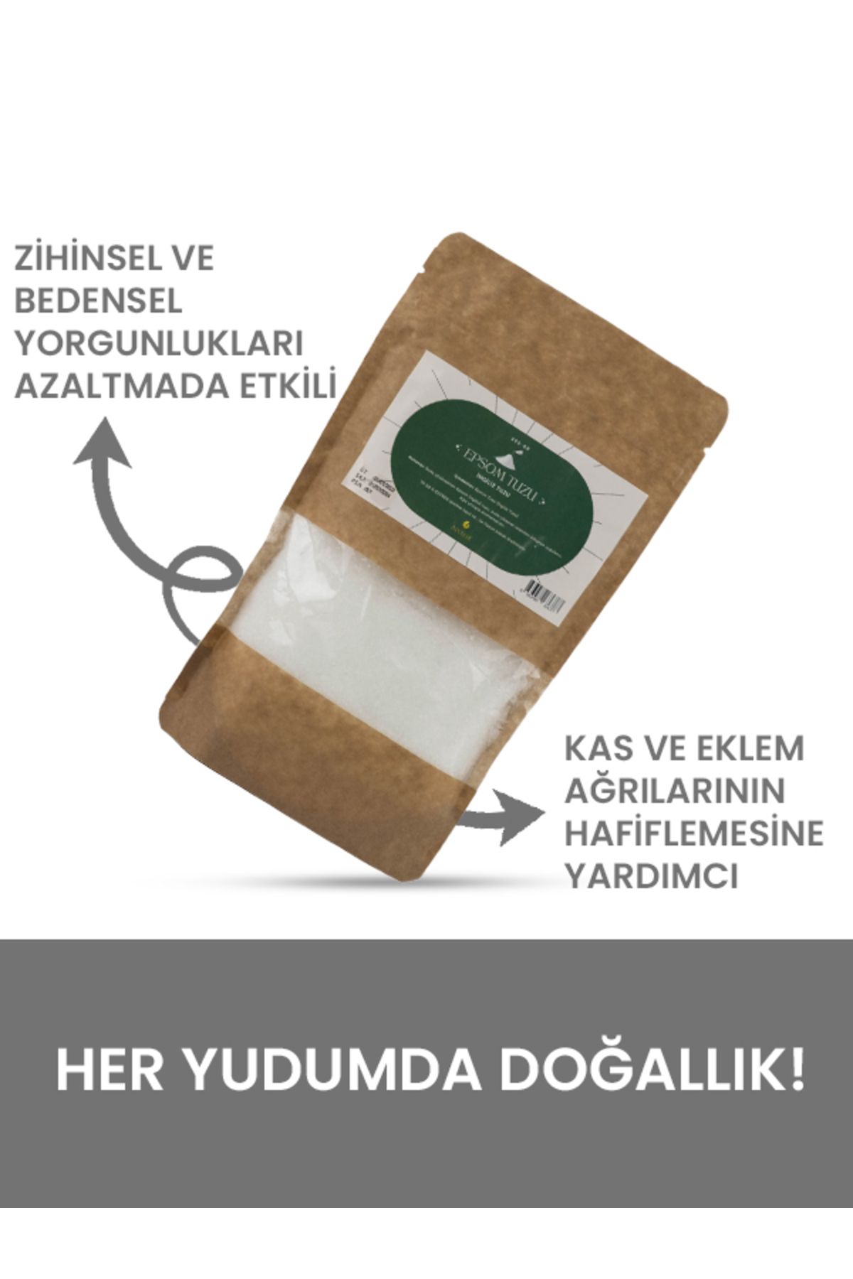 نمک اپسوم (نمک اپسوم) 200 گرم. Zeynep Büyükbay