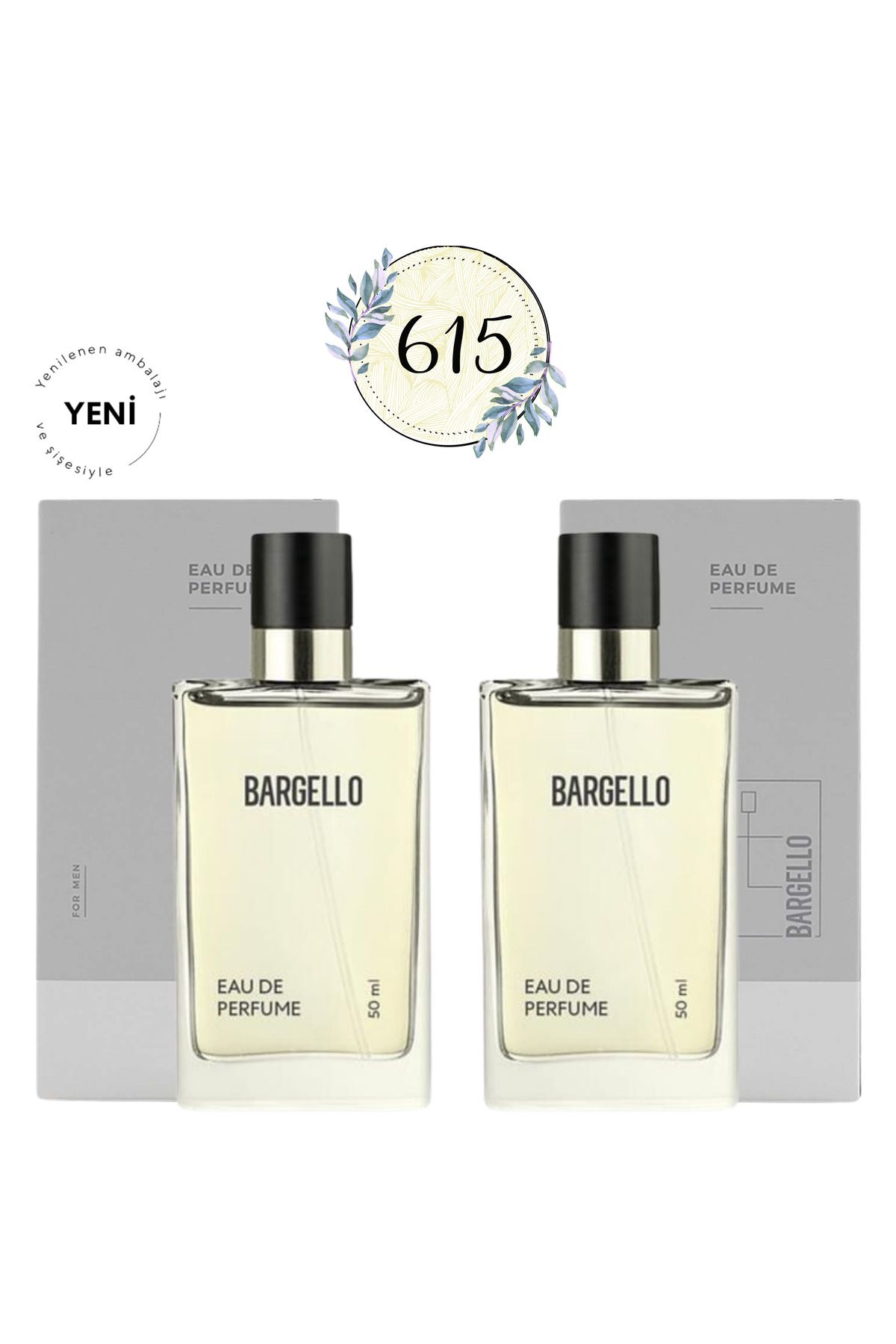 عطر مردانه 615 Fresh Edp 50 ml 2 عدد Bargello