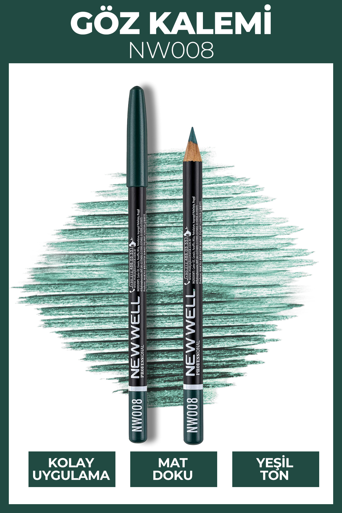 New Well Göz Kalemi NW008 8680923304472