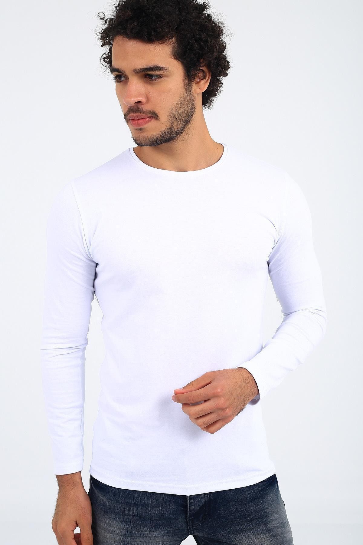 Oksit-Mys Lion 4013 Slim Fit Lycra с дълъг ръкав Основен суит 2