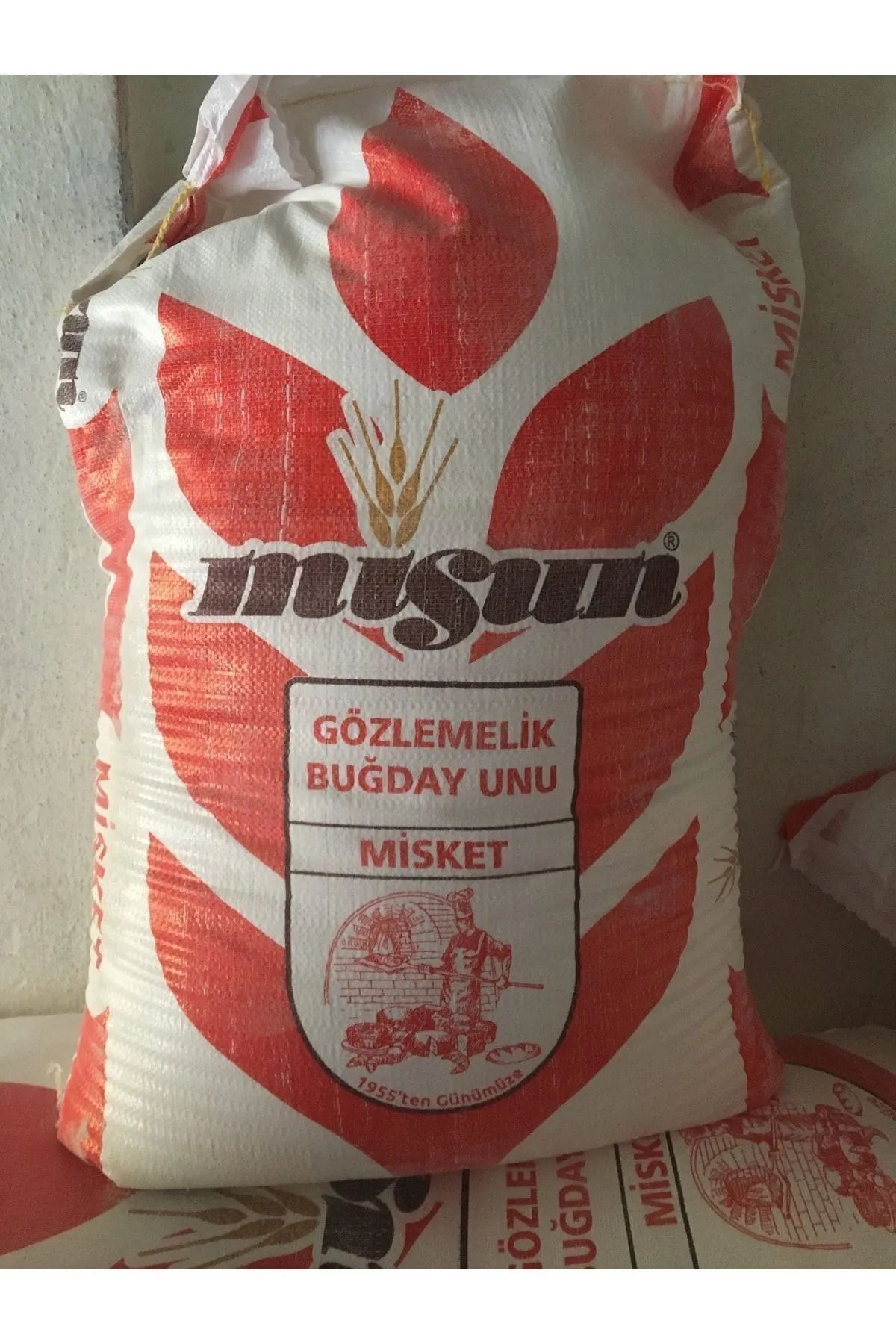 AytekinZahire Misun 50 KG Kırmızı Gözlemelik Buğday Unu Misket