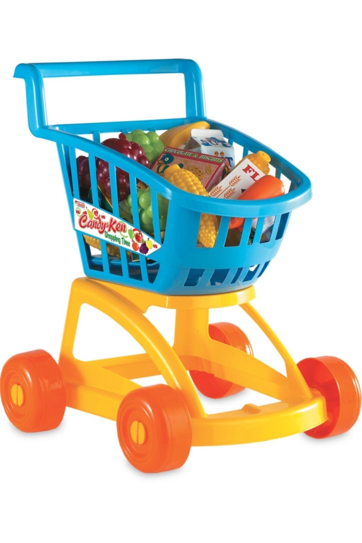 Candy & Ken Grocery Trolley Full