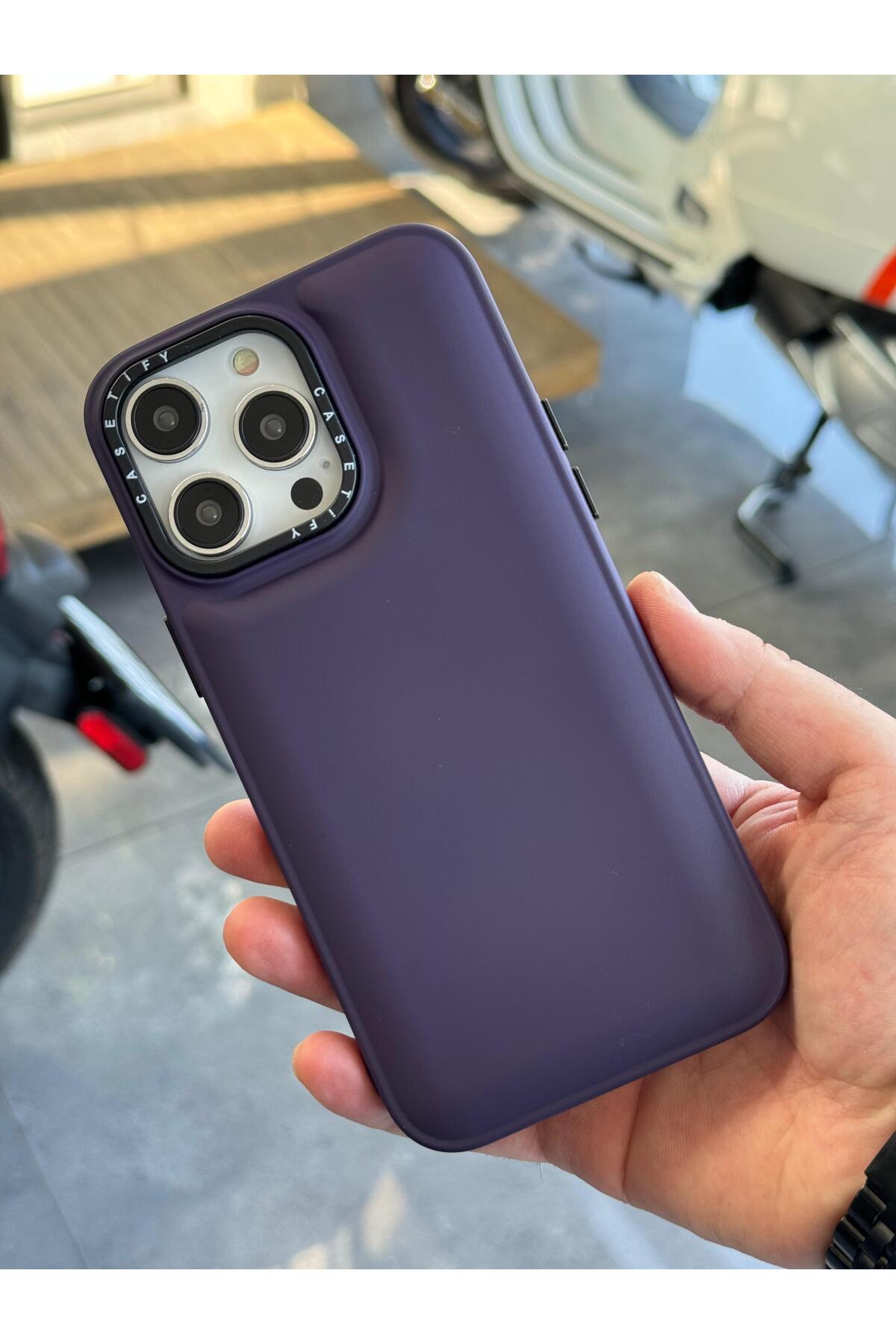 iPhone 14 Pro Max Case Embossed Design Shock Absorbing Luxury Puff Case