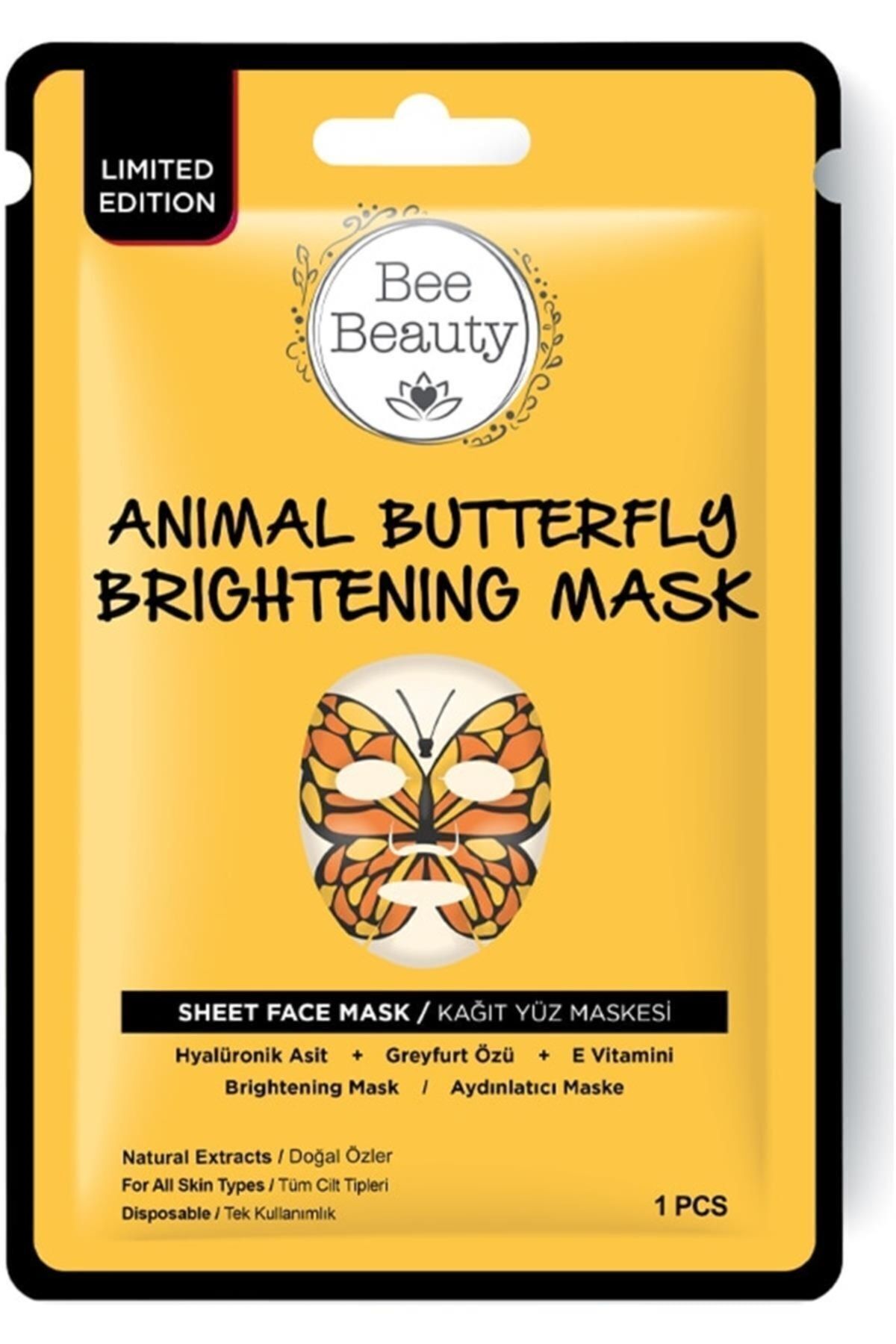 ماسک صورت   Bee Beauty | SPSPYGNP601097 اورجینال - تصویر 2