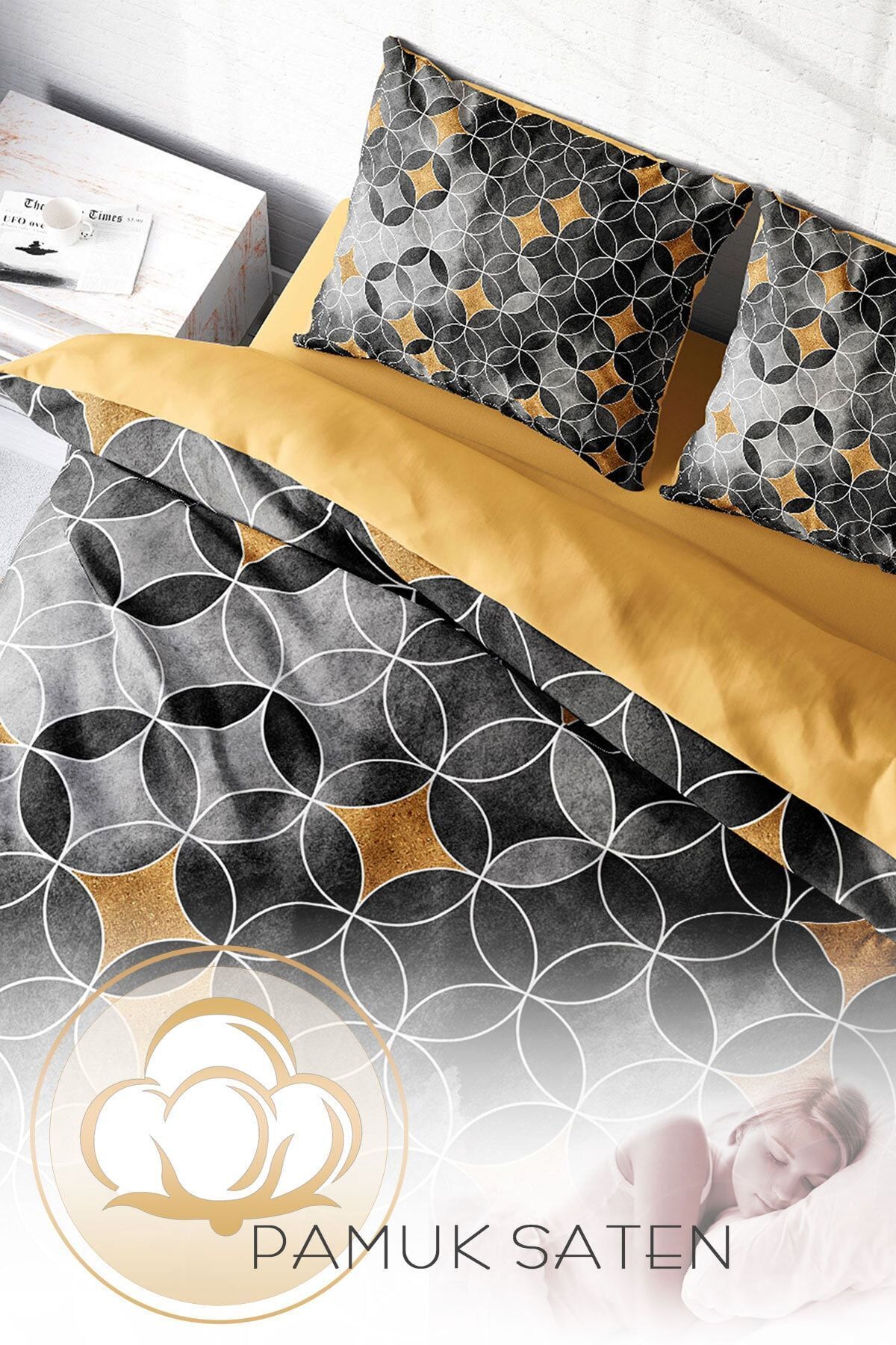 سرویس روتختی  رنگارنگ مونوهومMonohome | monohome45562 اورجینال - تصویر 4