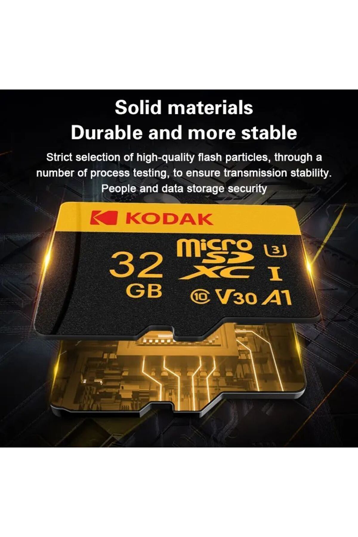 Kodak-32gb Micro SD Memory Card - Clas 10, 4K, UV3, V30, A1 7