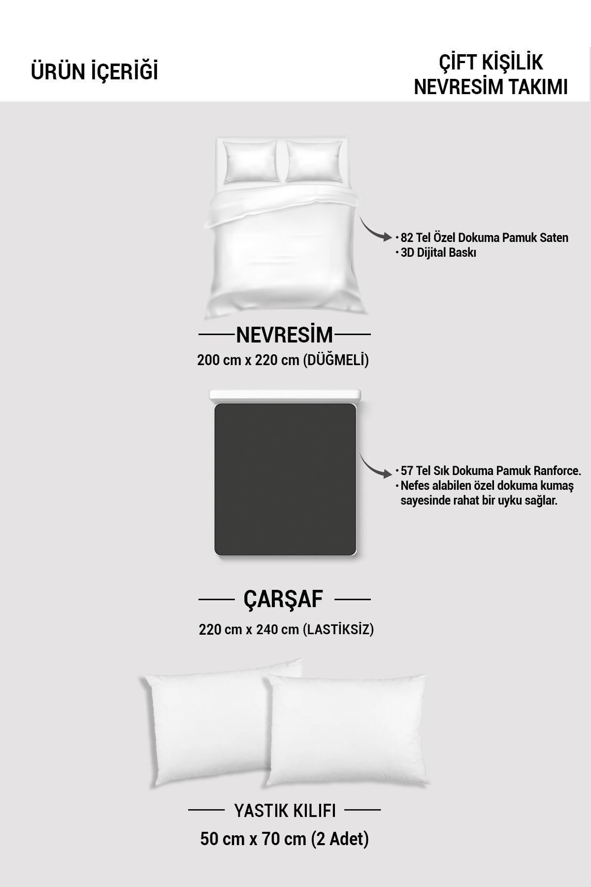سرویس روتختی  آبی مونوهومMonohome | monohome45906 اورجینال - تصویر 5