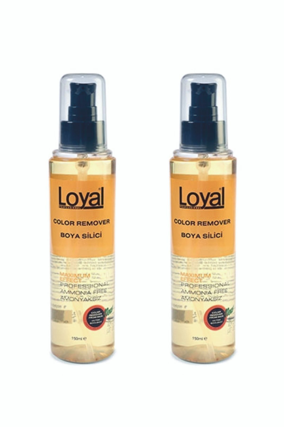 Loyal Boya Silici 2 x 150 ml Ciltten Boya Temizleme Amonyaksız