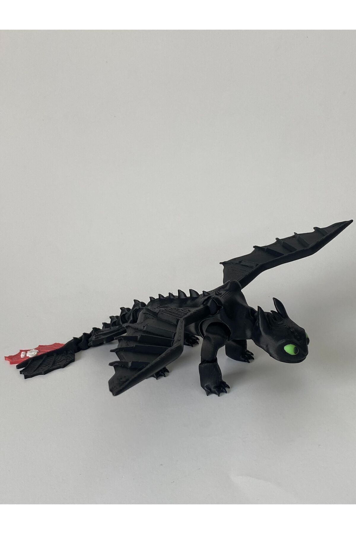 (17 CM UZUNLUĞUNDA) Dişsiz Ejderhanı Nasıl Eğitirsin Hareketli Oyuncak Toothless 3