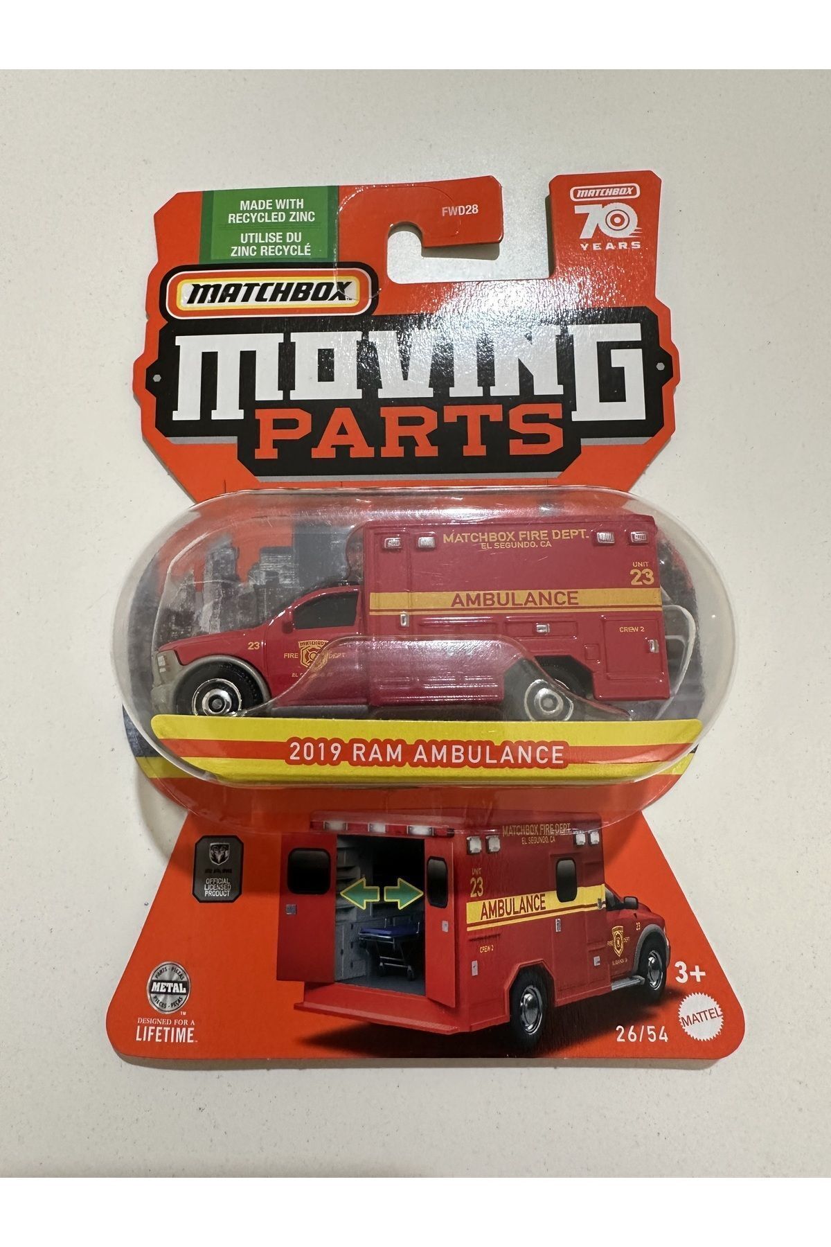 Matchbox ambulance 2019 online