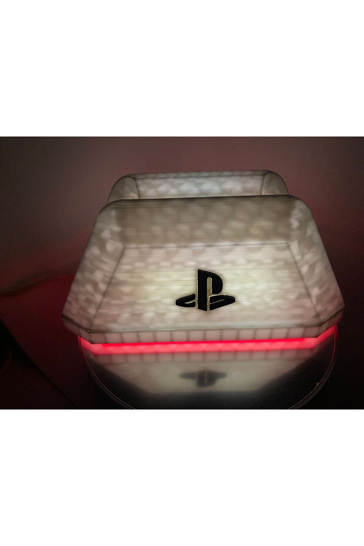 Playstation 5 ışıklı Dualsense Joystick Kol Standı Ps5 Kol Tutucu Beyaz 3