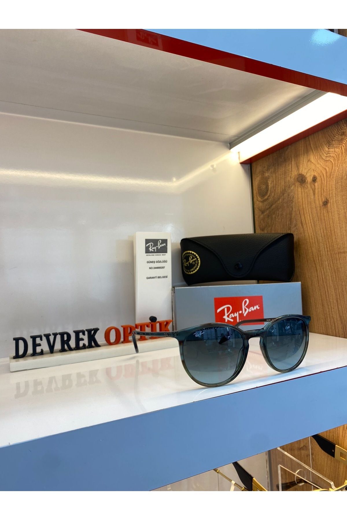 Garanti ray ban shop