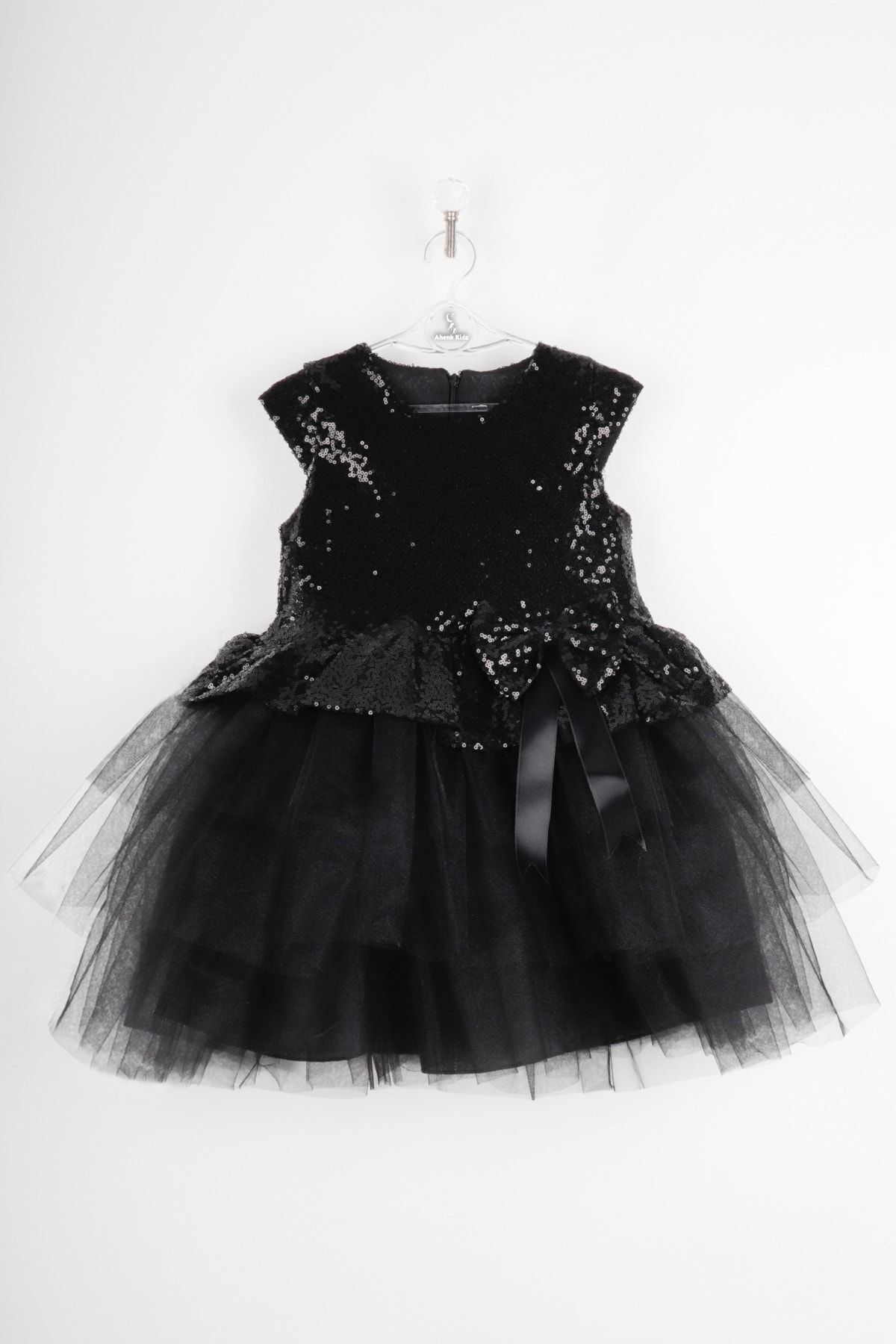 AHENGİM-Rochie de seara pentru fete la modă - paiete paiete, Ak2207 6